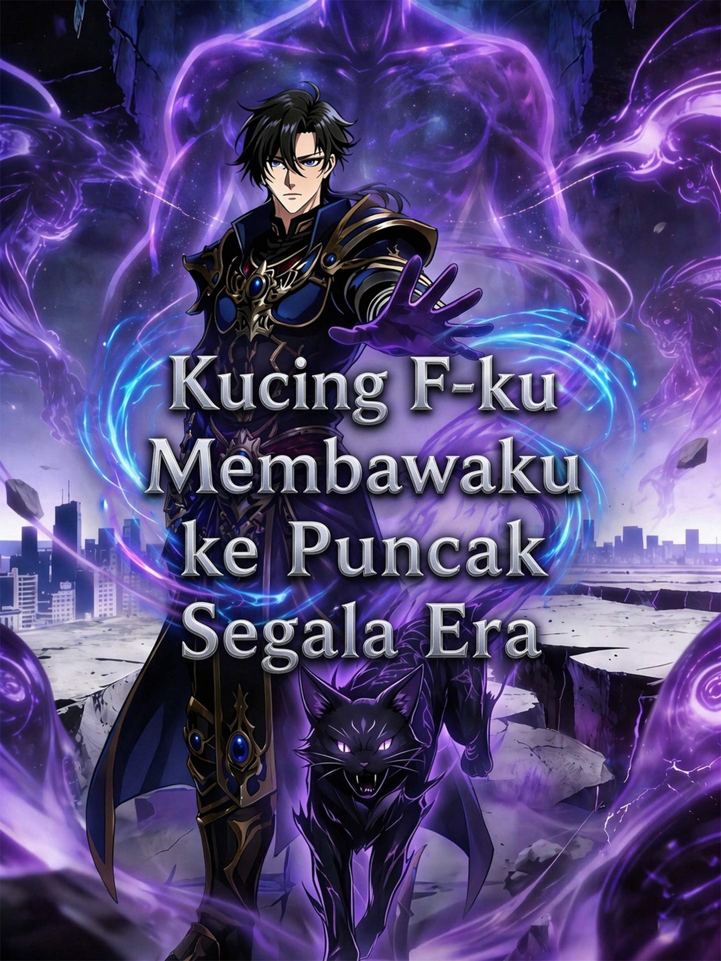 Poster Kucing F-ku Membawaku ke Puncak Segala Era