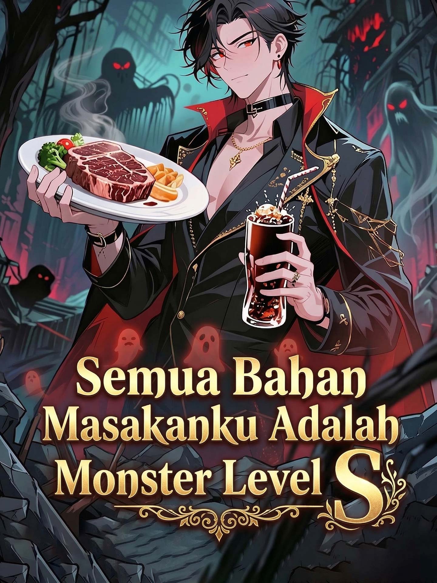 Poster Semua Bahan Masakanku Adalah Monster Level S