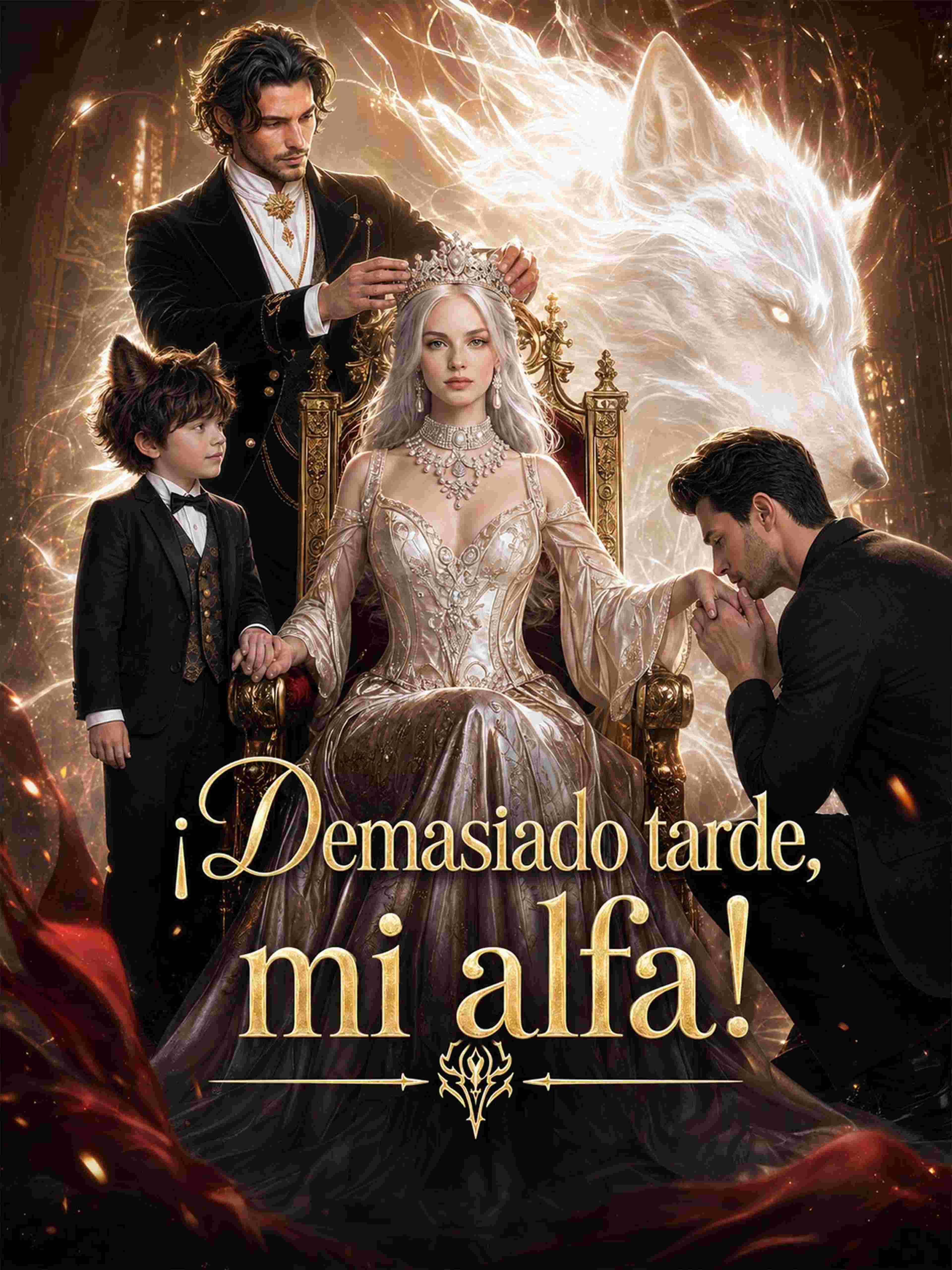 ¡Demasiado tarde, mi alfa!