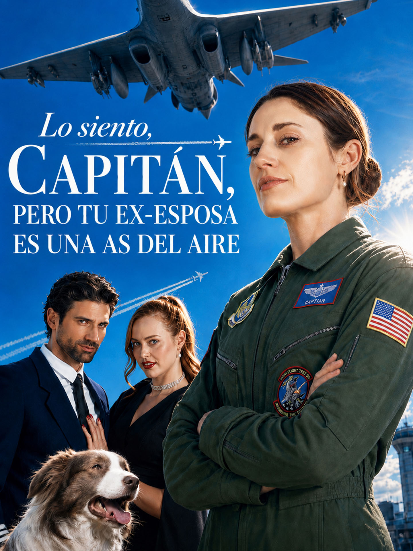 Lo siento, capitán, pero tu ex-esposa es una as del aire