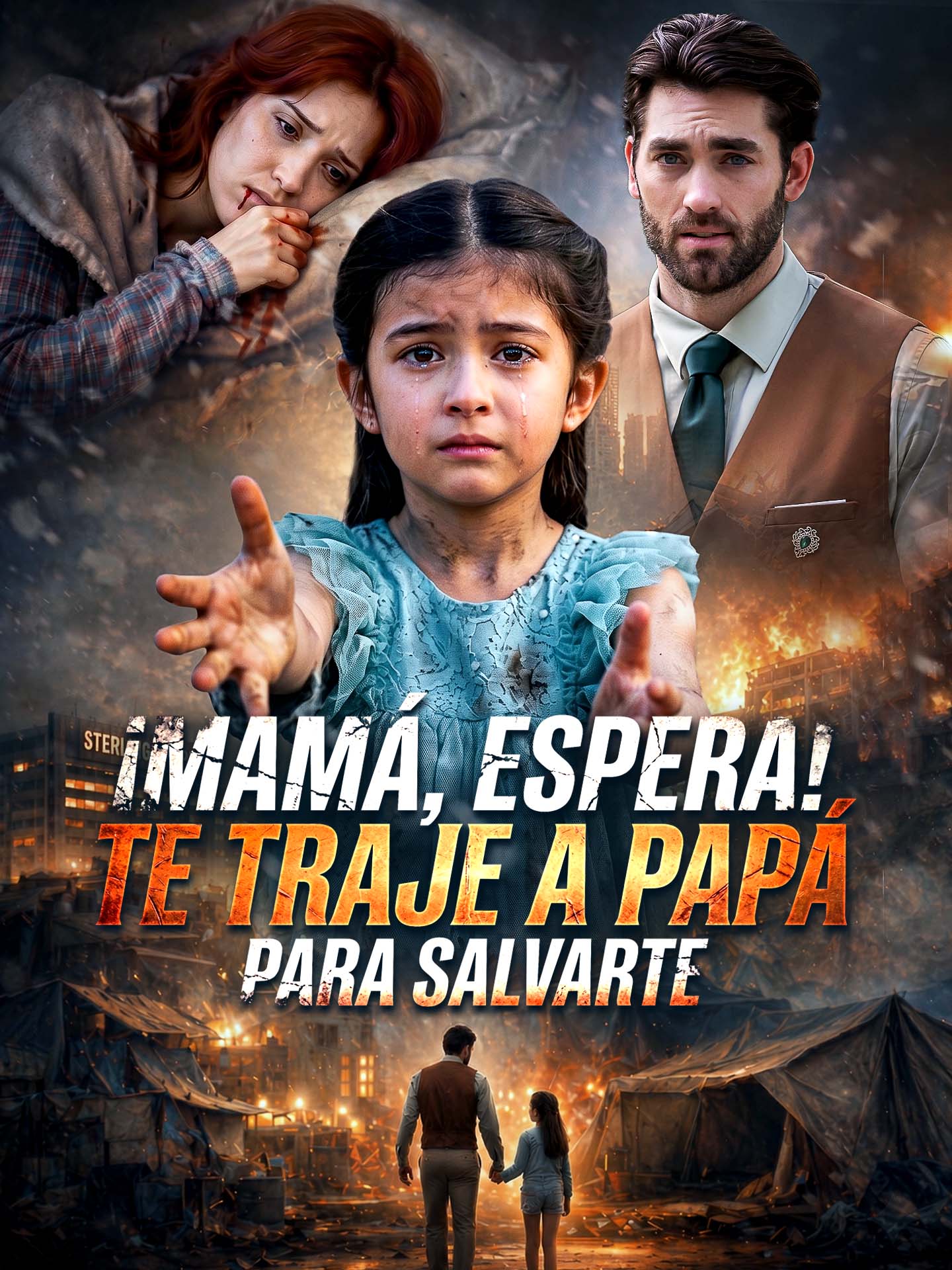 ¡Mamá, espera! Te traje a papá para salvarte