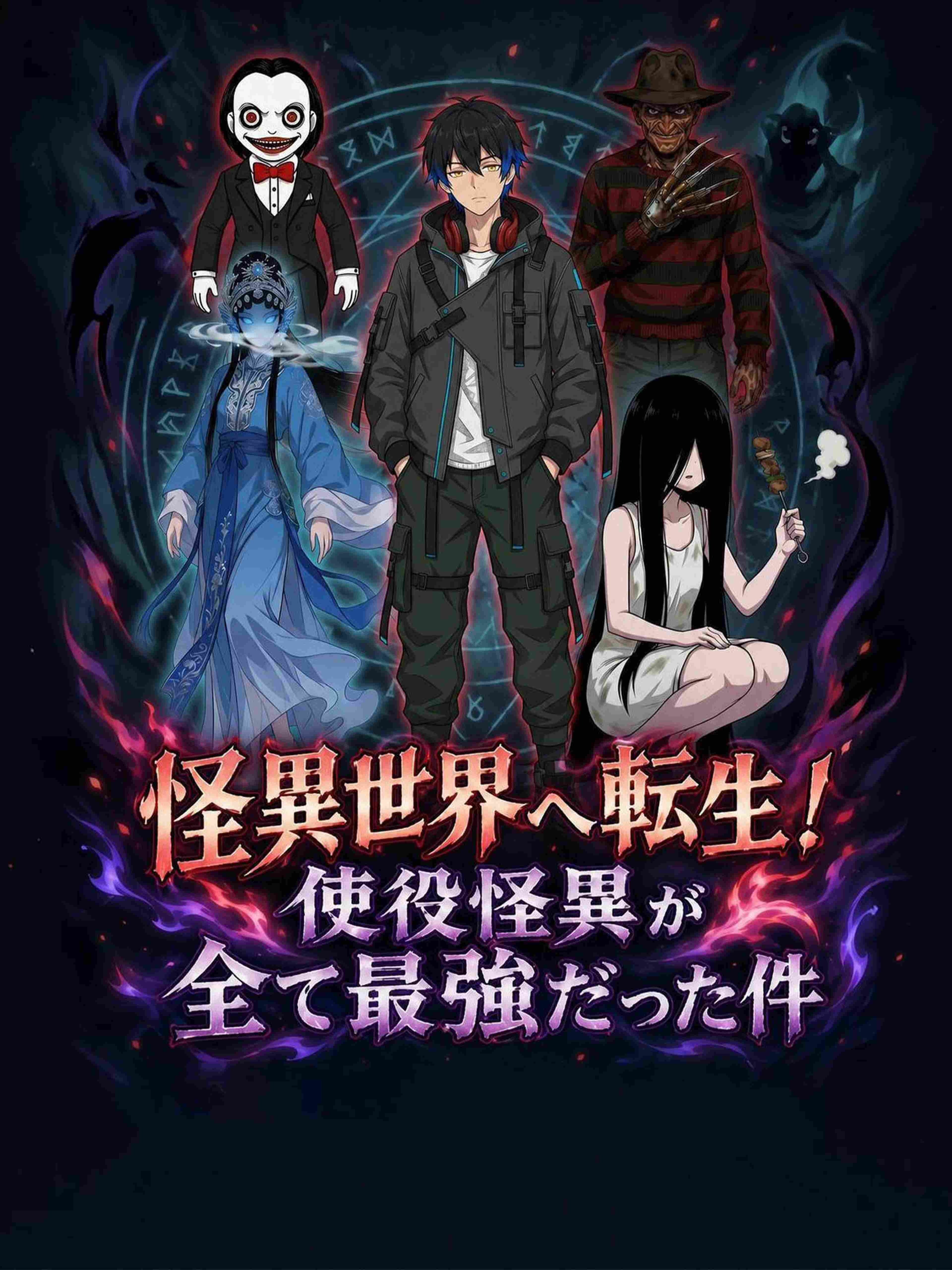 怪異世界へ転生!使役怪異が全て最強だった件