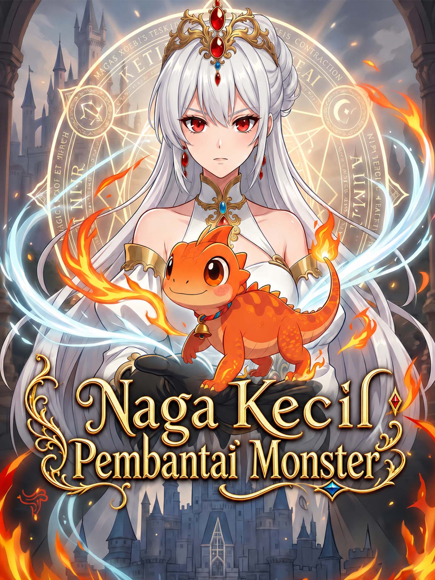 Poster Naga Kecil Pembantai Monster