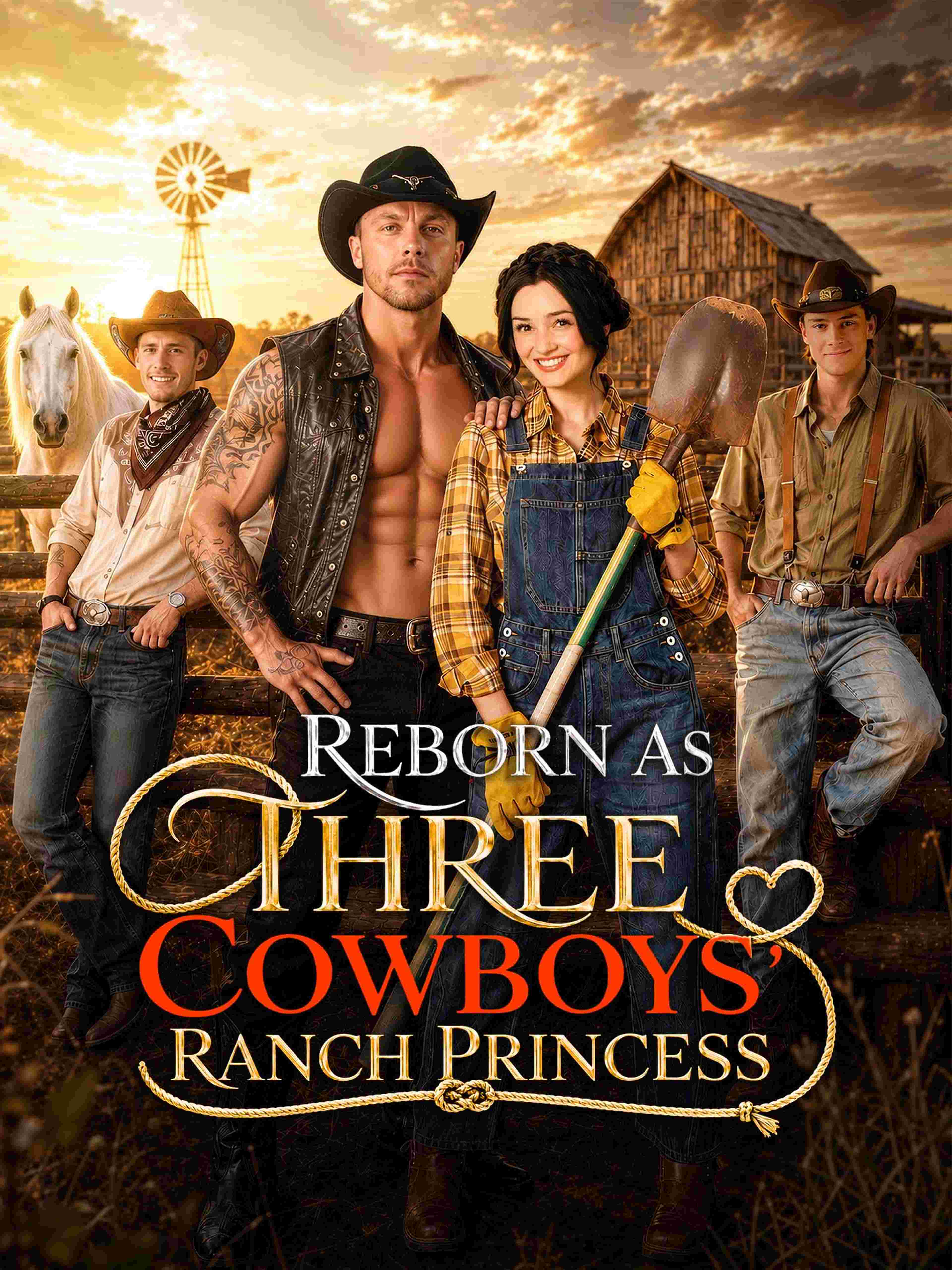 Reborn As Three Cowboys Ranch Princess