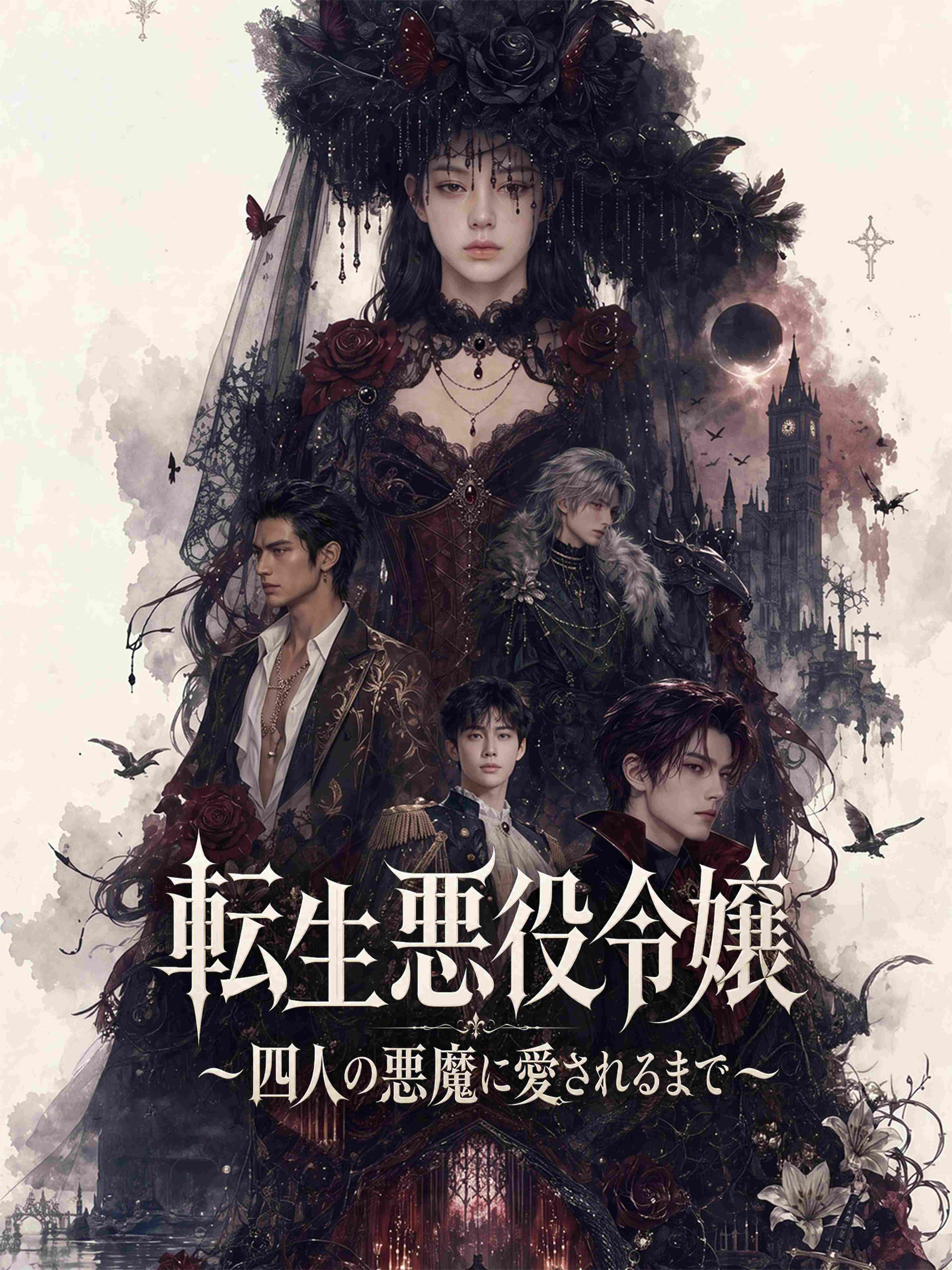 転生悪役令嬢~四人の悪魔に愛されるまで~