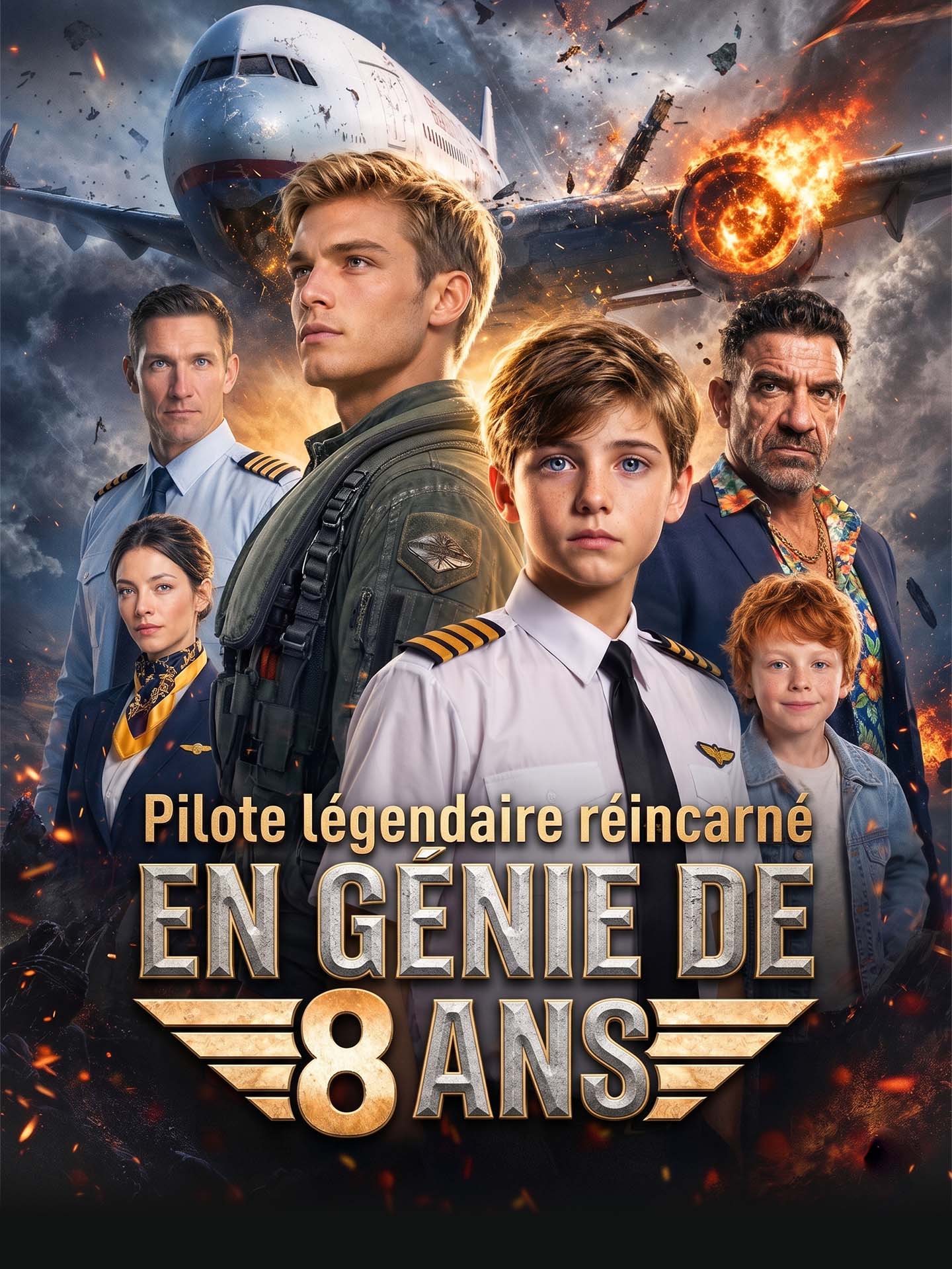 Pilote légendaire réincarné en génie de 8 ans