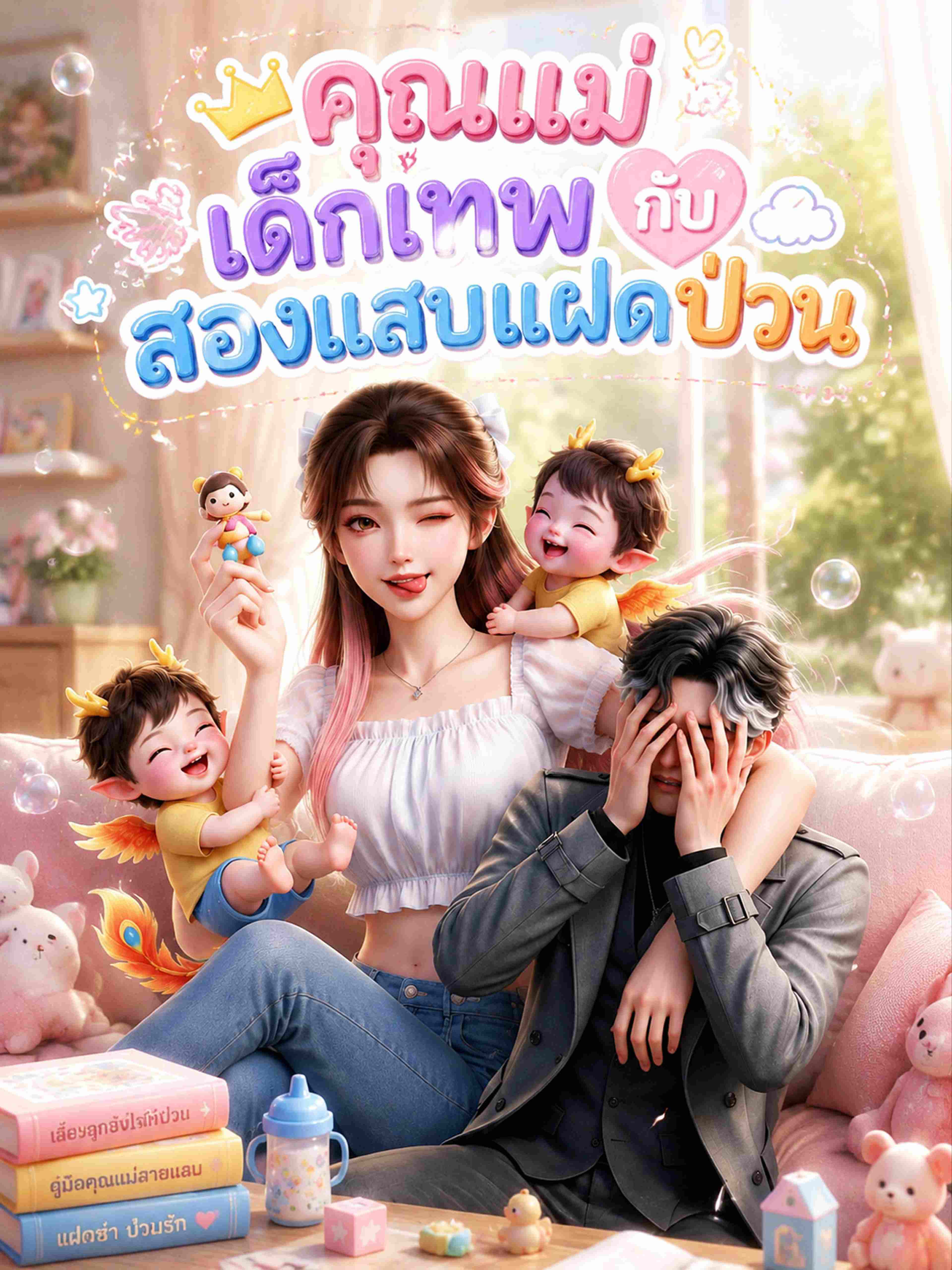 คุณแม่เด็กเทพกับสองแสบแฝดป่วน