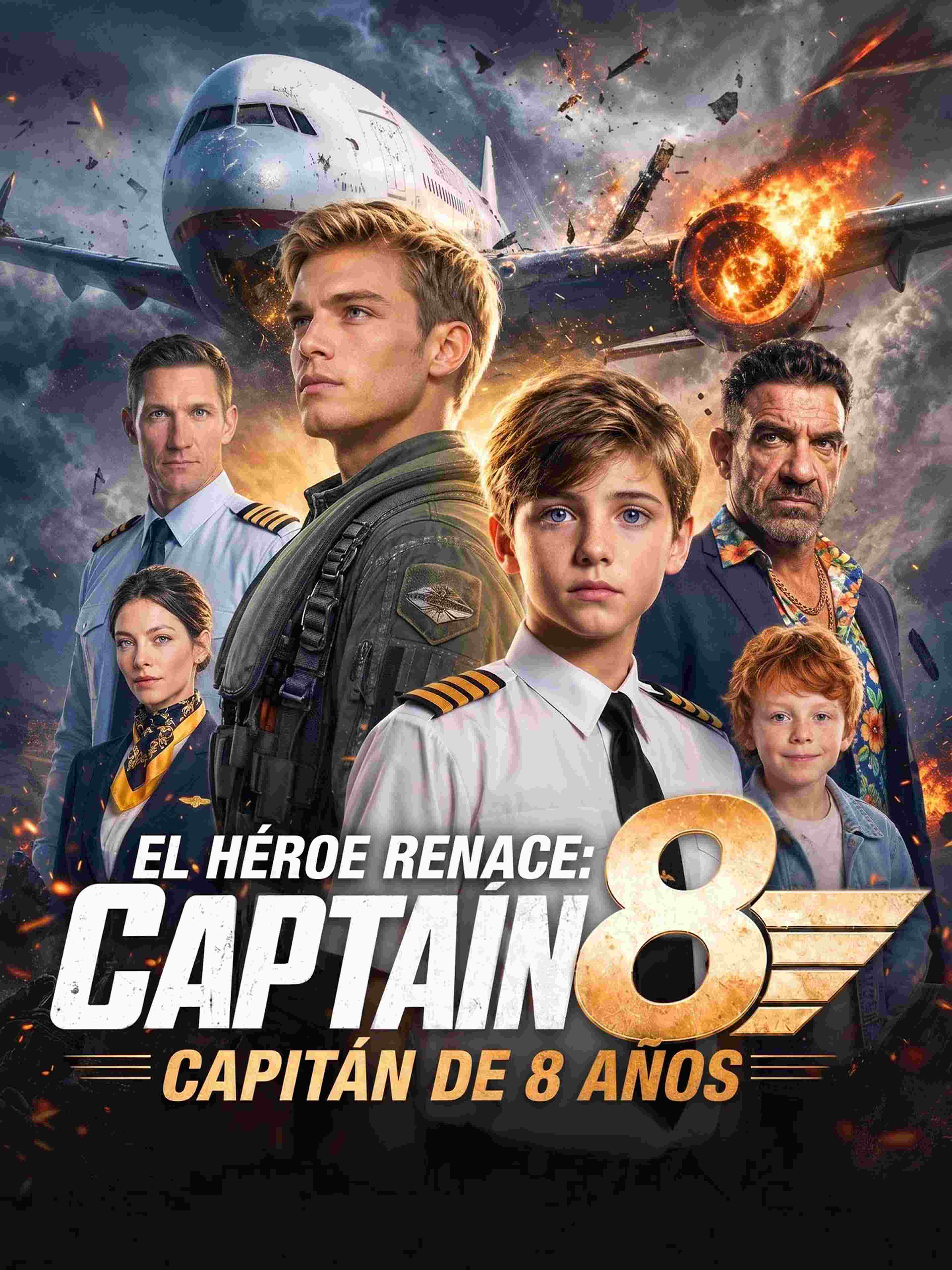 El héroe renace: Capitán de 8 años