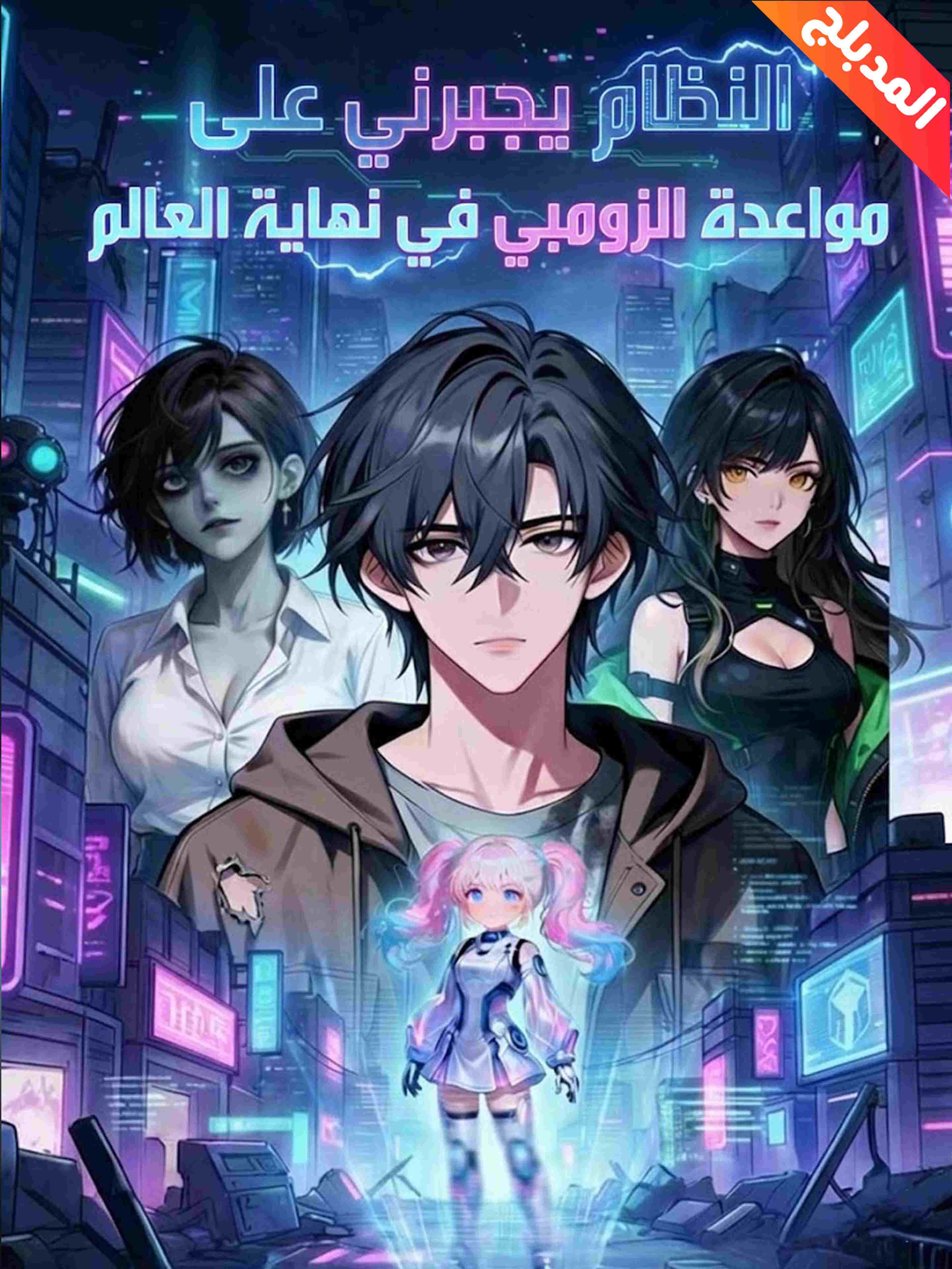 المدبلج-النظام يجبرني على مواعدة الزومبي في نهاية العالم