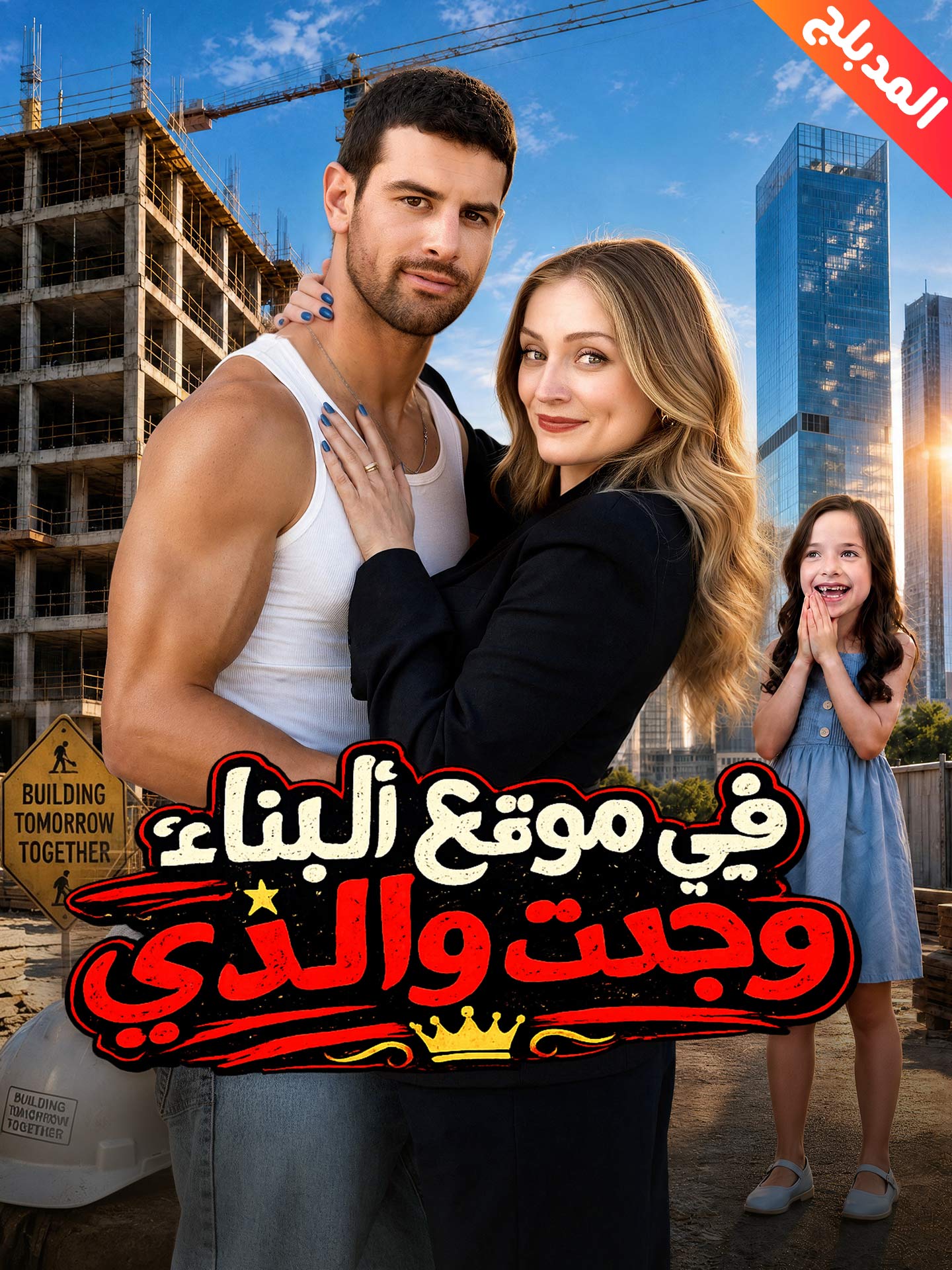 المدبلج-في موقع البناء، وجدت والدي
