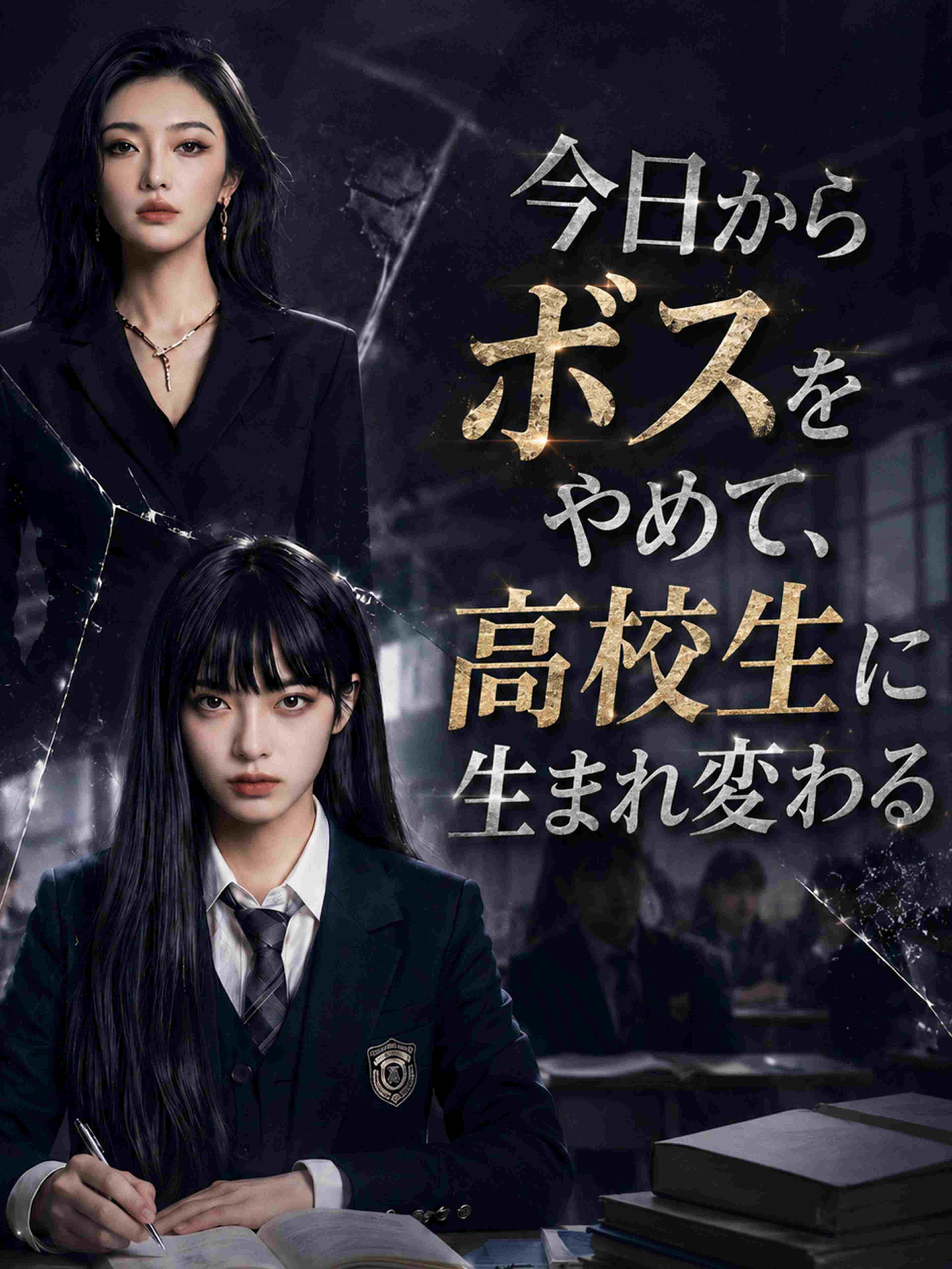 今日からボスをやめて、高校生に生まれ変わる