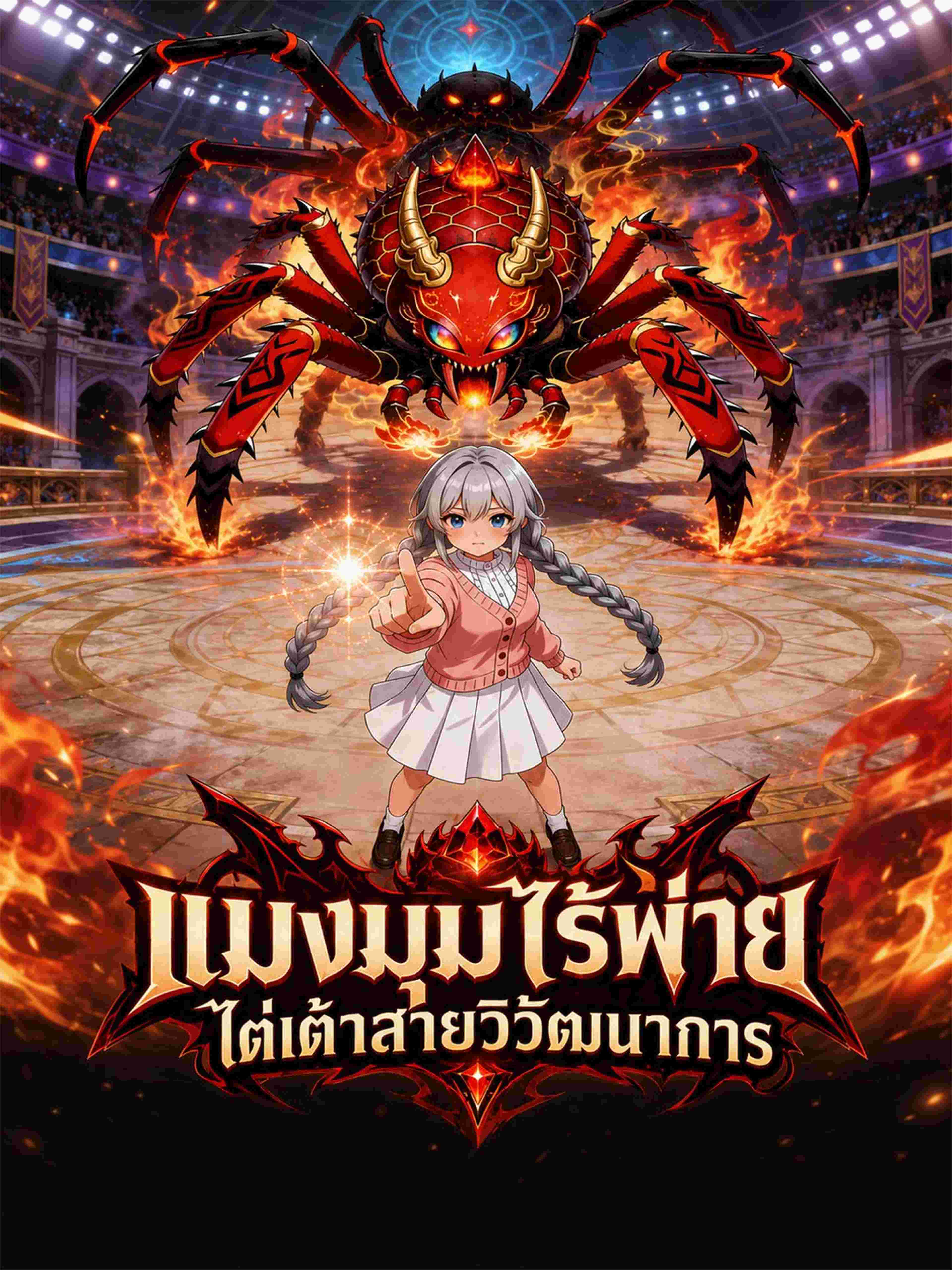 แมงมุมไร้พ่าย ไต่เต้าสายวิวัฒนาการ