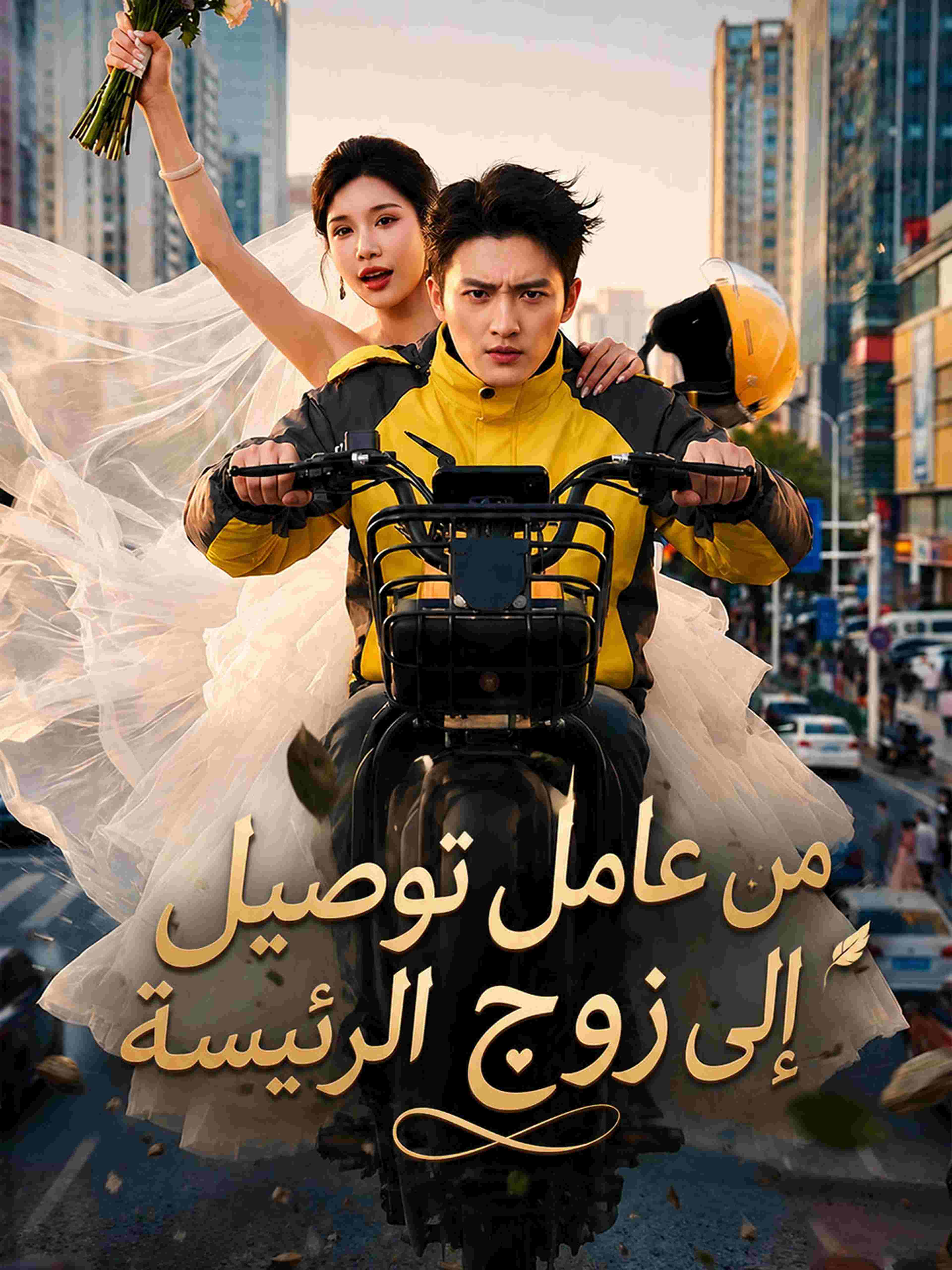 من عامل توصيل إلى زوج الرئيسة
