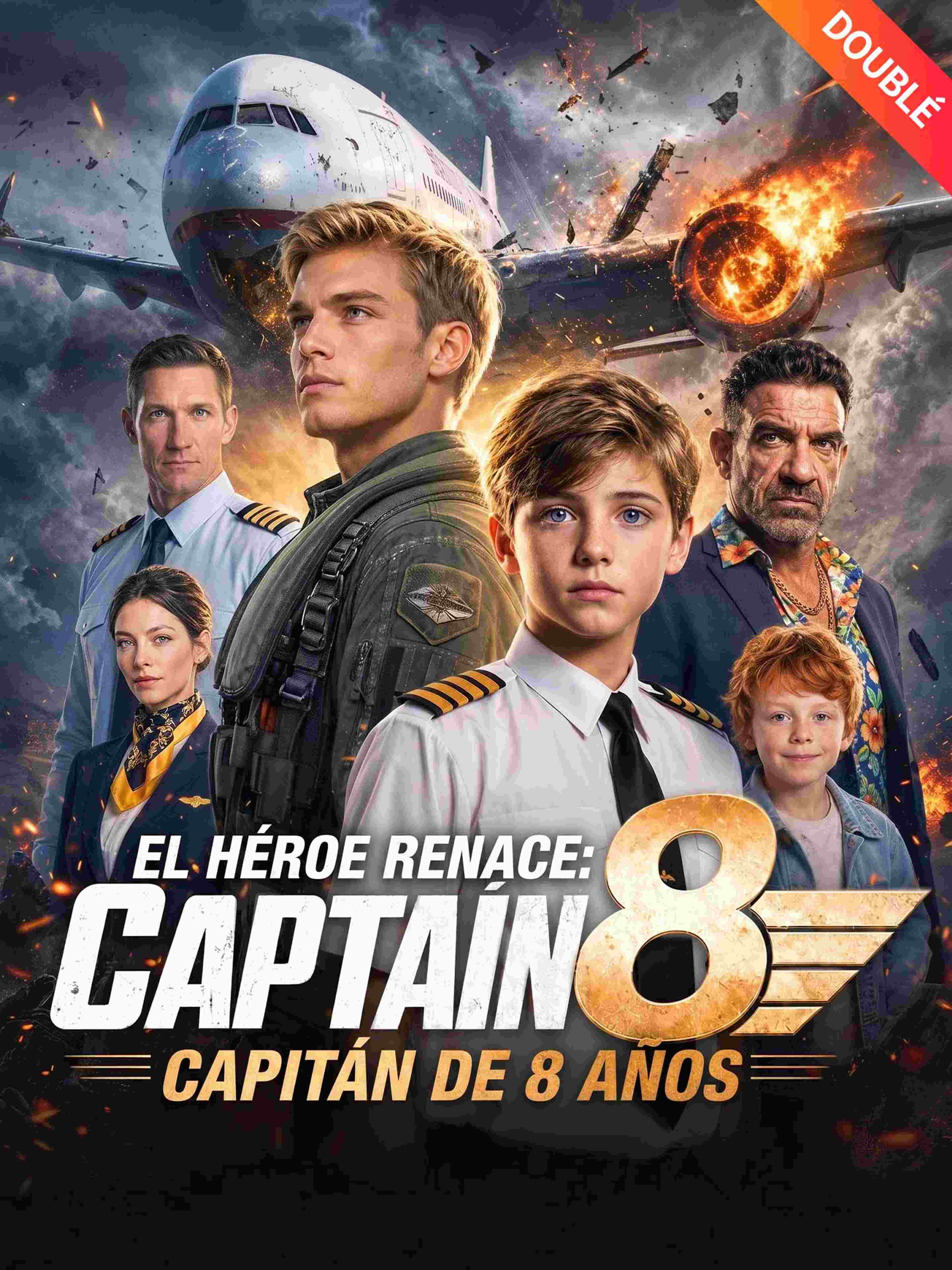 El héroe renace: Capitán de 8 años (Doblado)