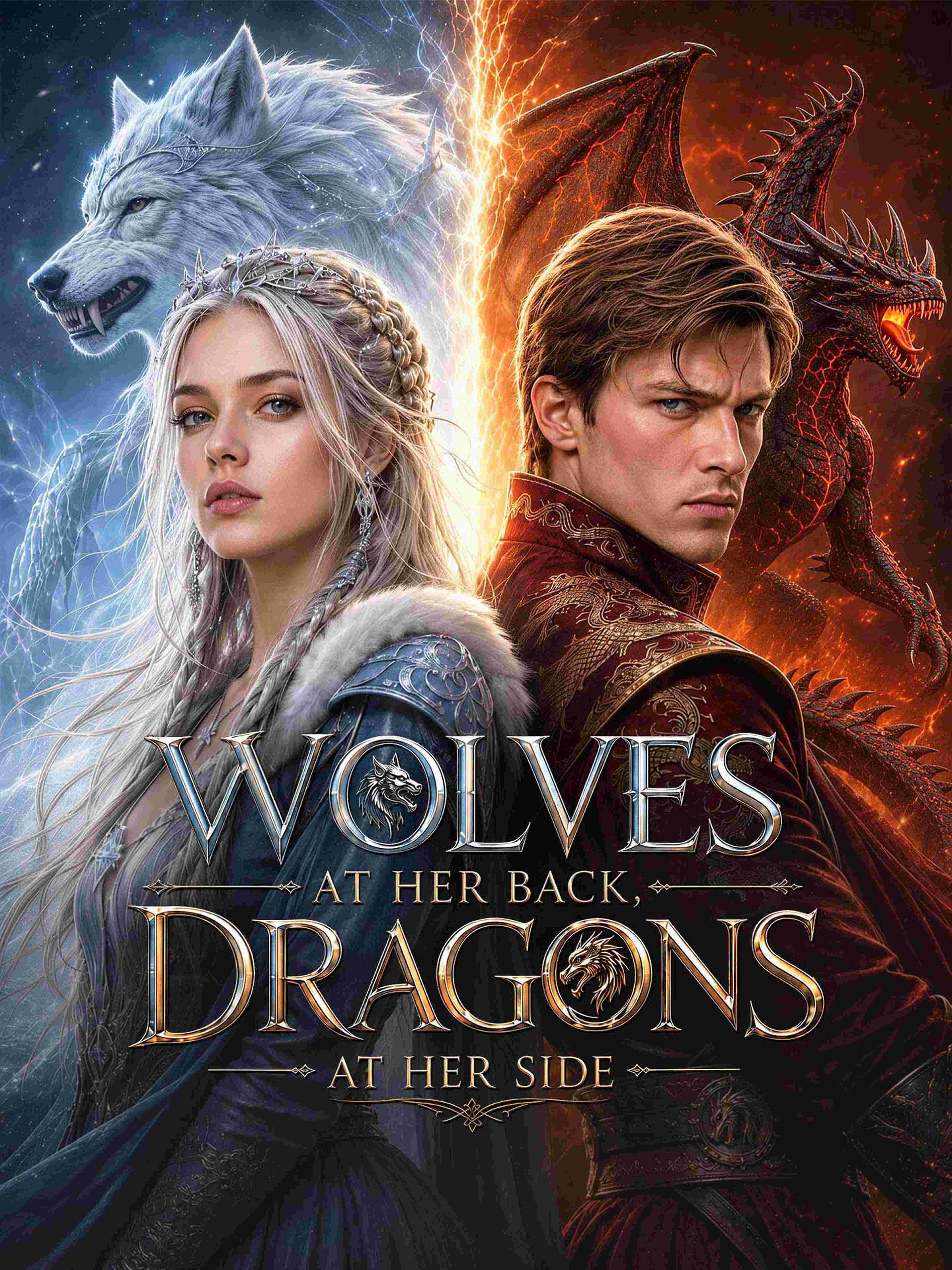 Wolves at Her Back, Dragons at Her Side