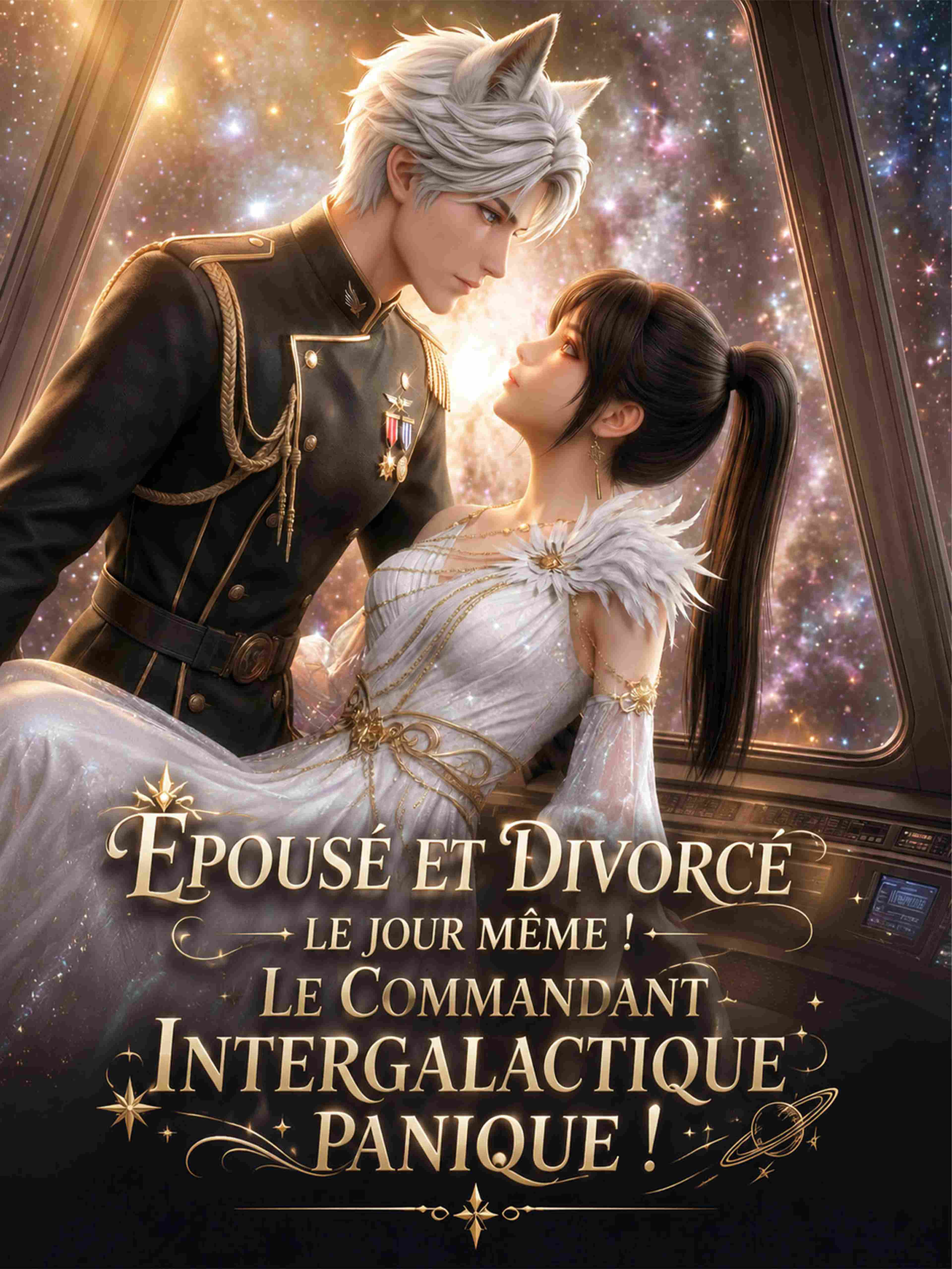 Épousé et divorcé le jour même ! Le commandant intergalactique panique !