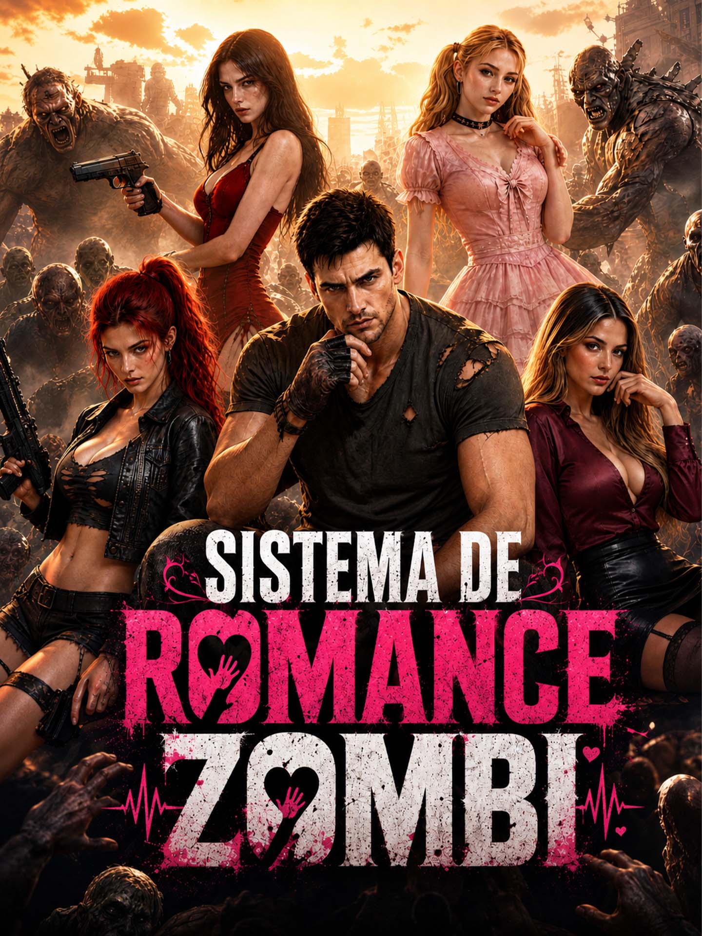 Poster [Doblado]Sistema de romance zombi