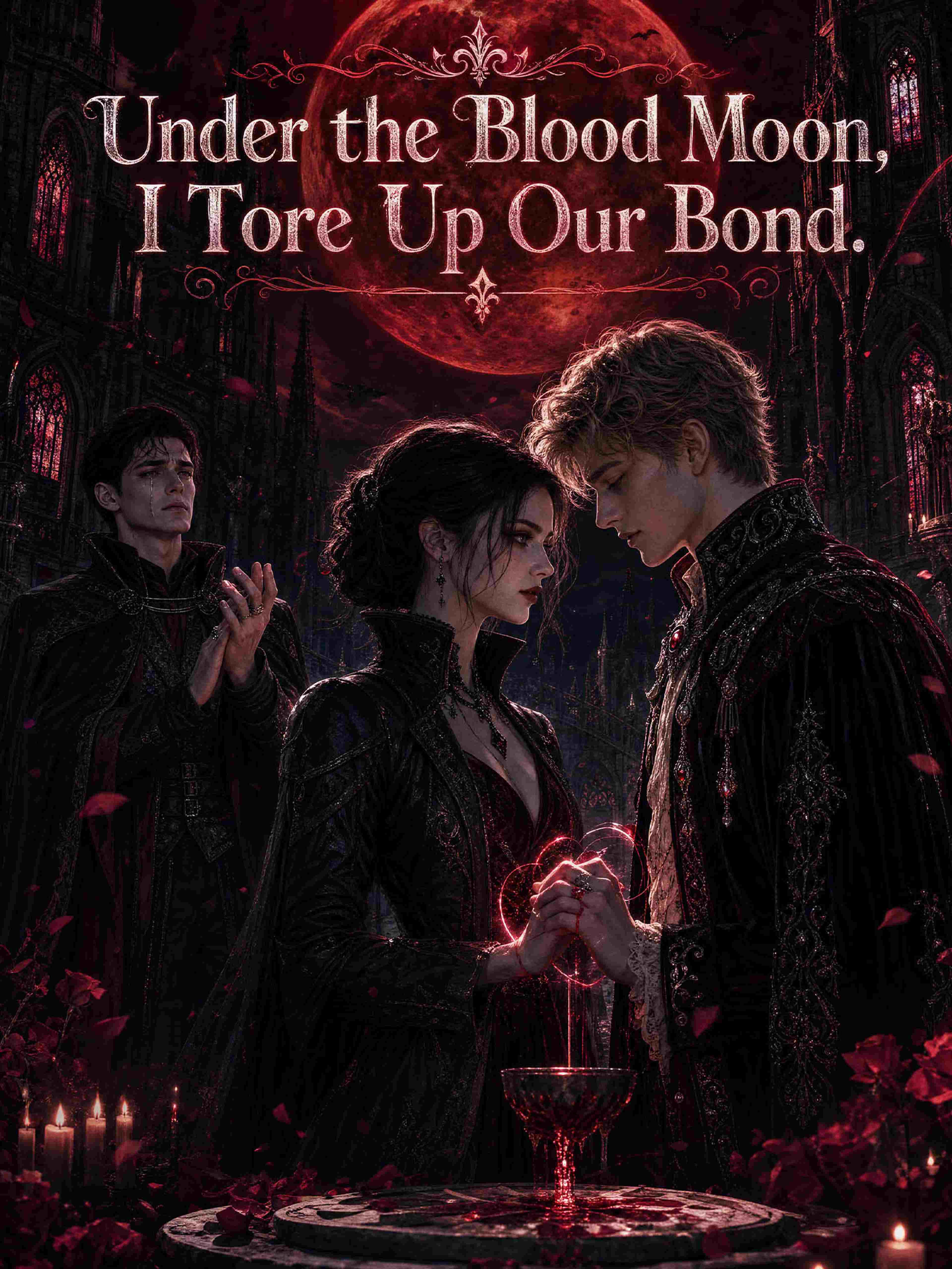 Under the Blood Moon, I Tore Up Our Bond.