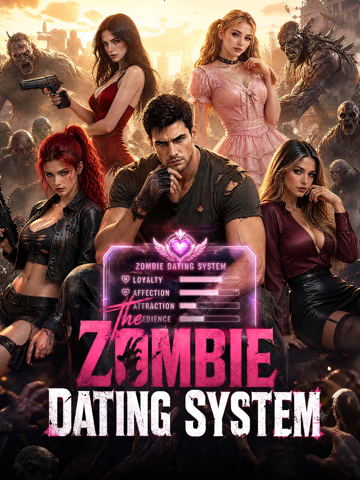 Poster The Zombie Dating System