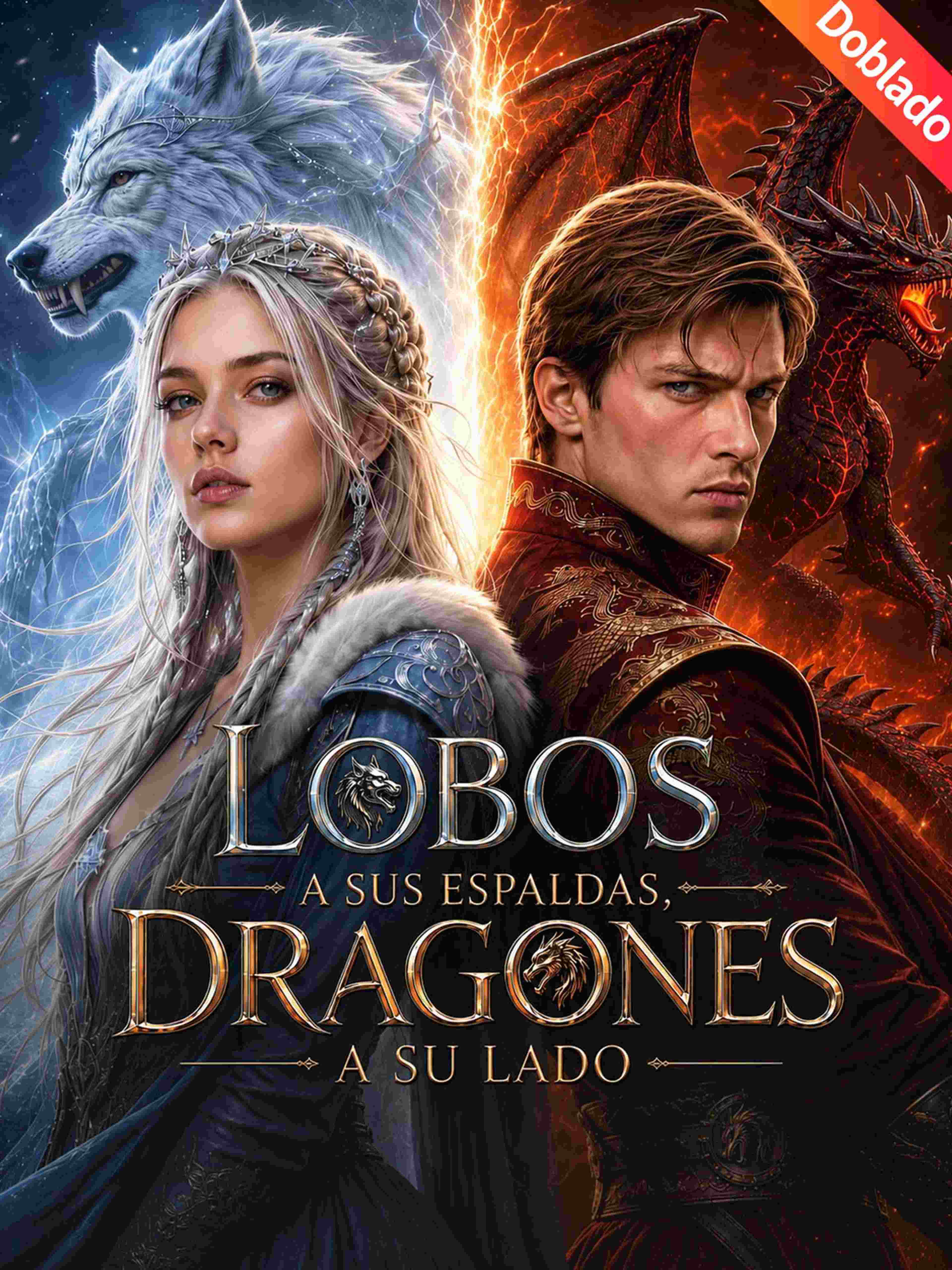 Lobos a sus espaldas, dragones a su lado (Doblado)