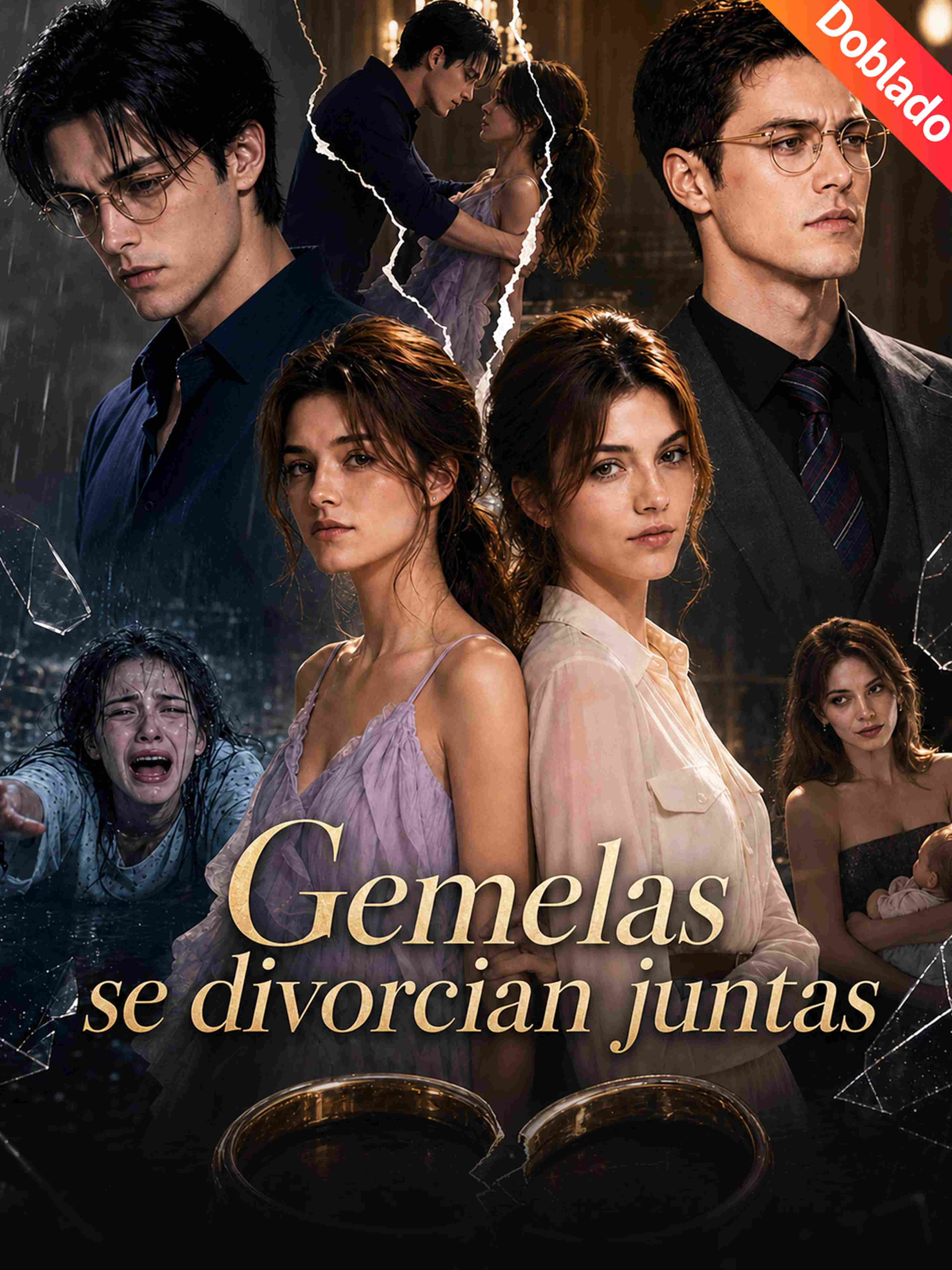 Gemelas se divorcian juntas (Doblado)
