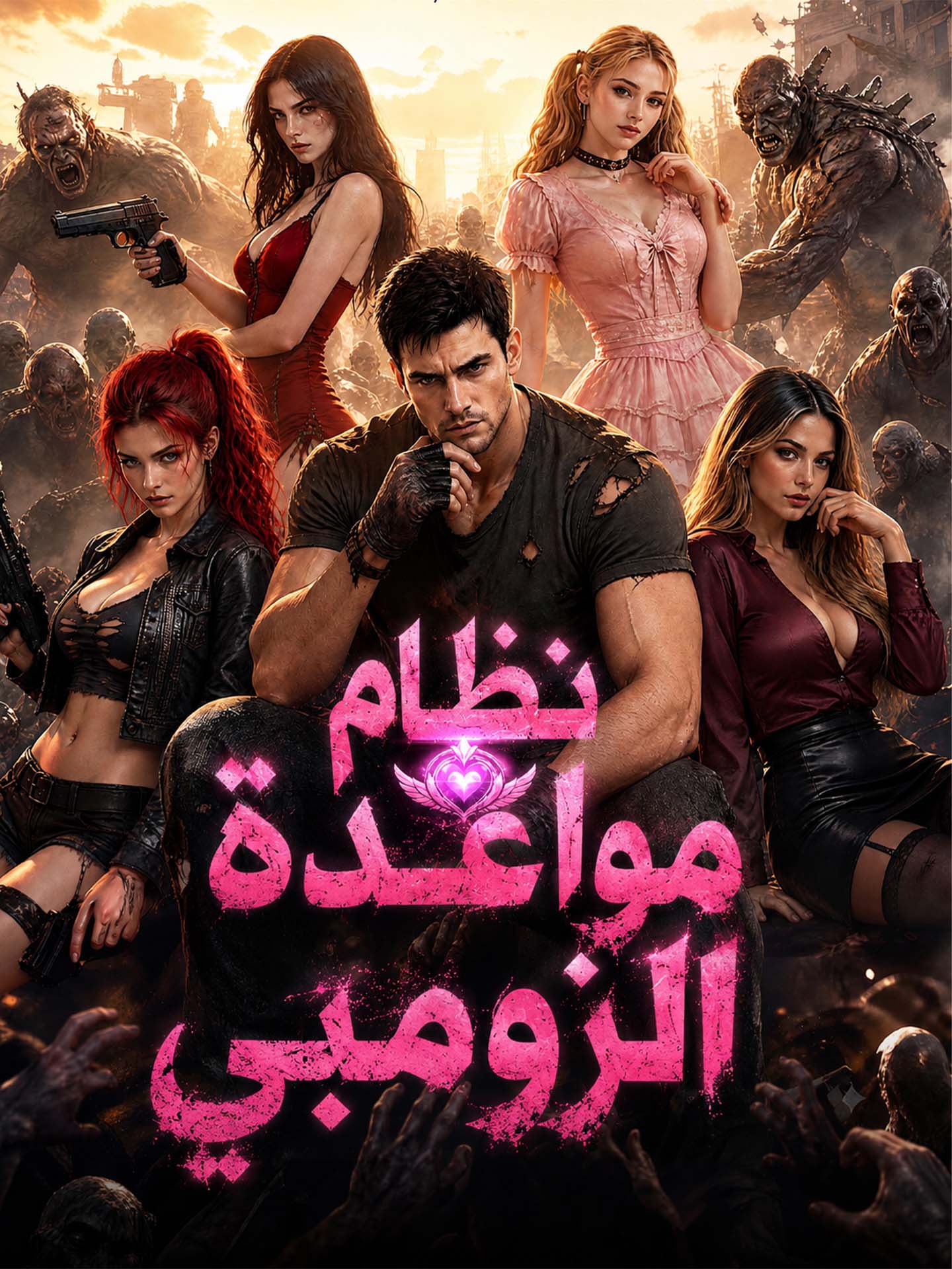 ملصق نظام مواعدة الزومبي