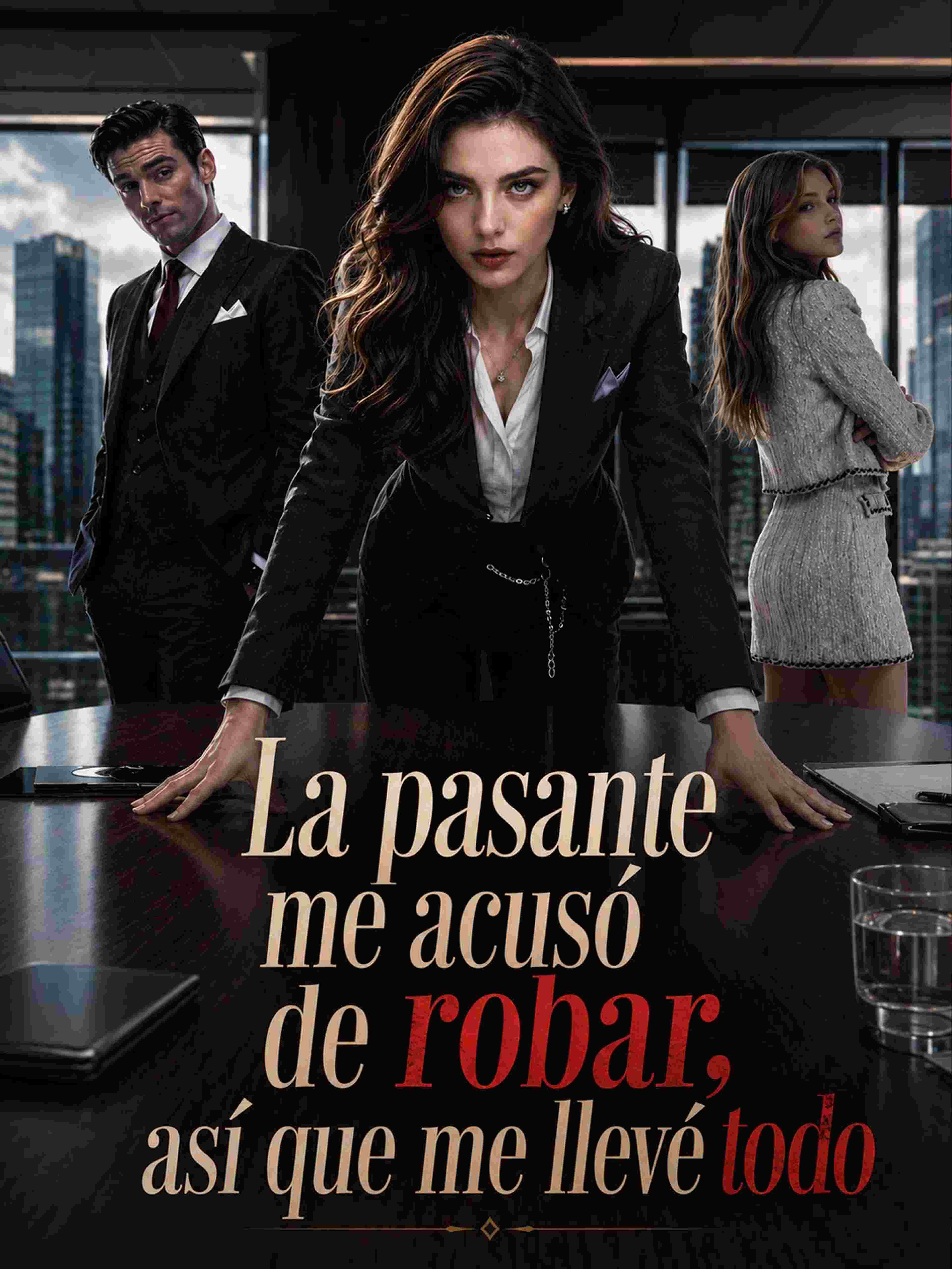 La pasante me acusó de robar, así que me llevé todo