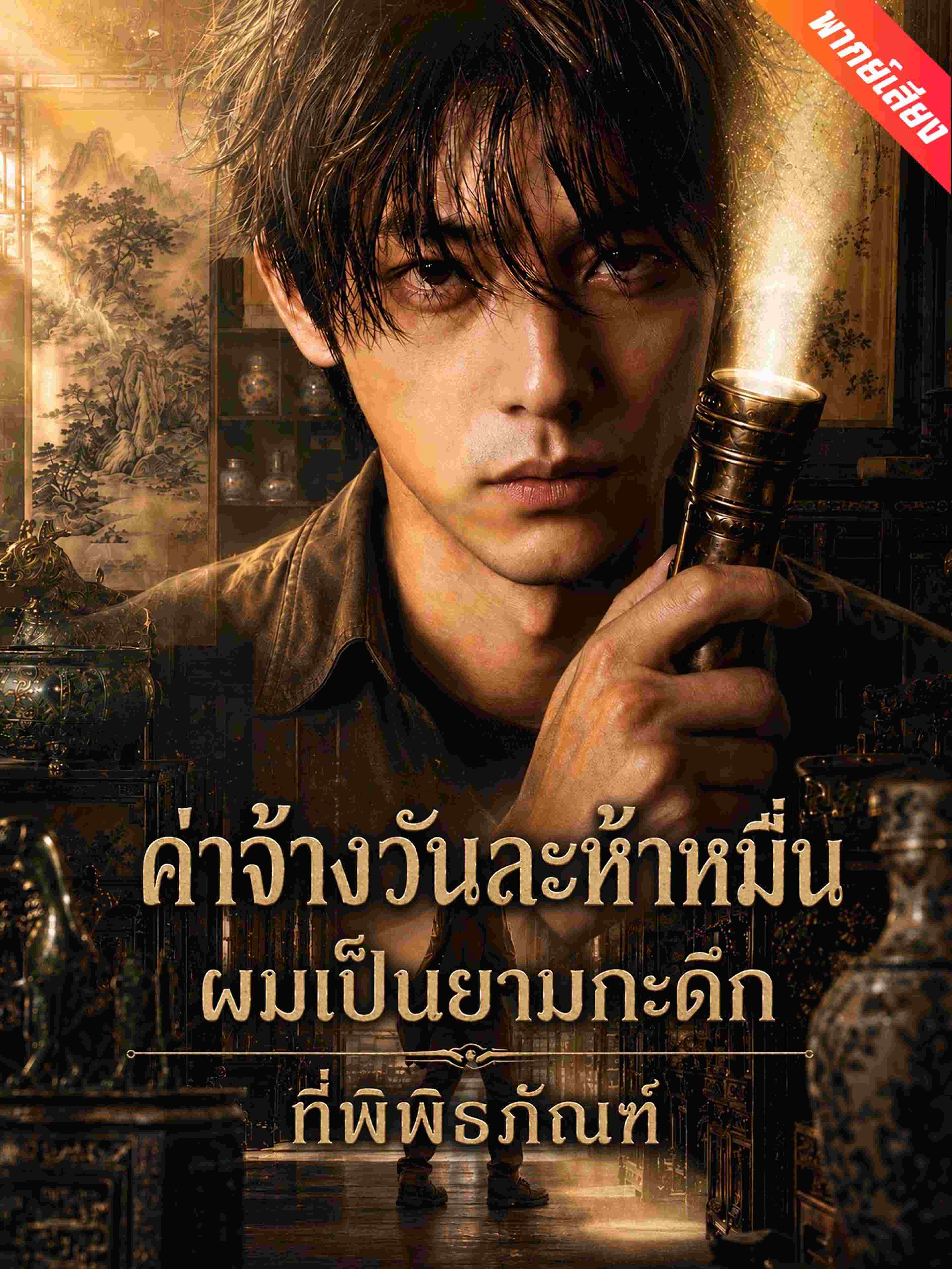ค่าจ้างวันละห้าหมื่น ผมเป็นยามกะดึกที่พิพิธภัณฑ์ (พากย์เสียง)