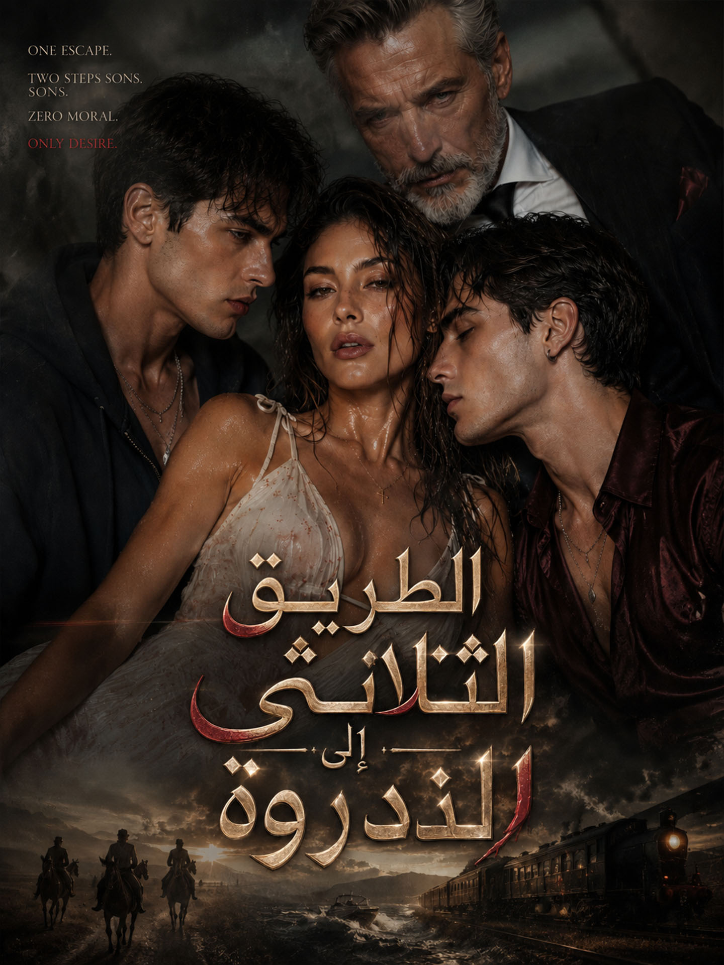 بوستر مسلسل الطريق الثلاثي إلى الذروة مترجم كامل