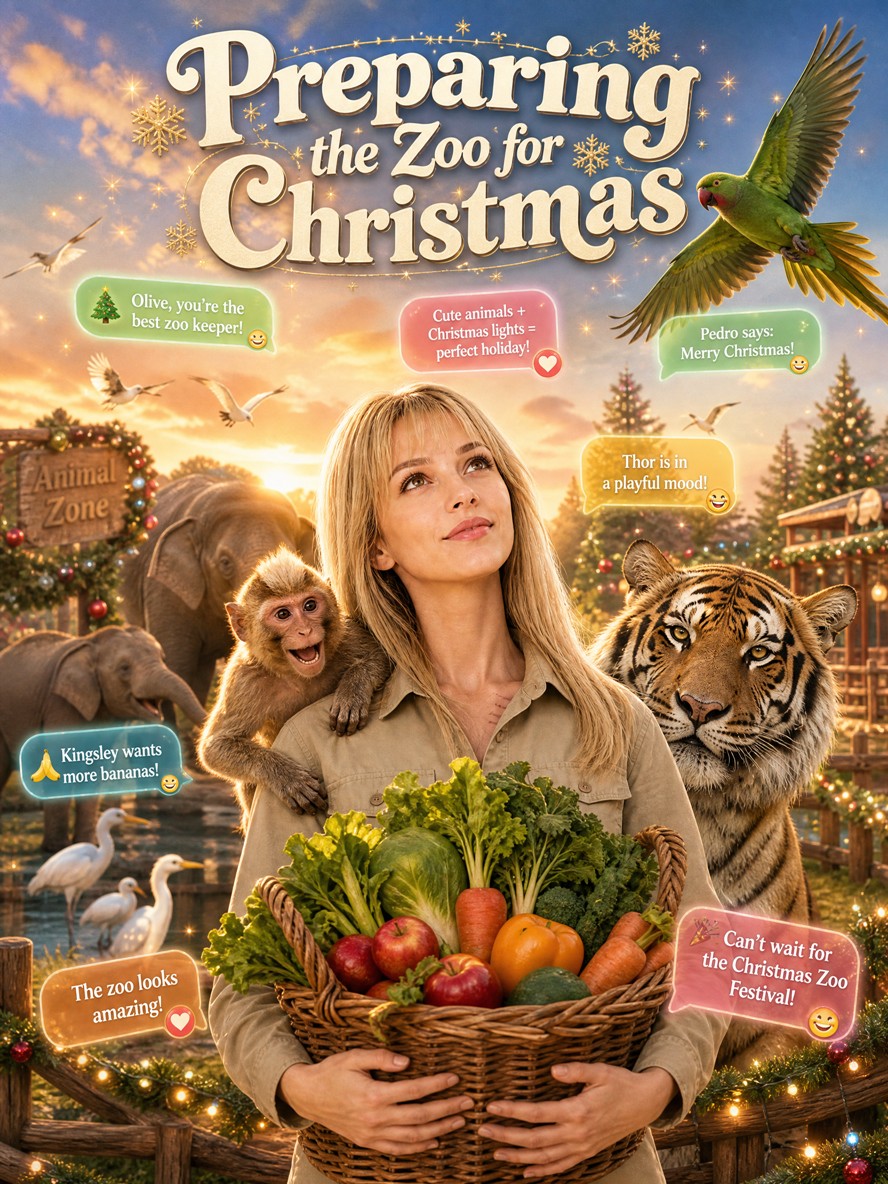 Preparing the Zoo for Christmas