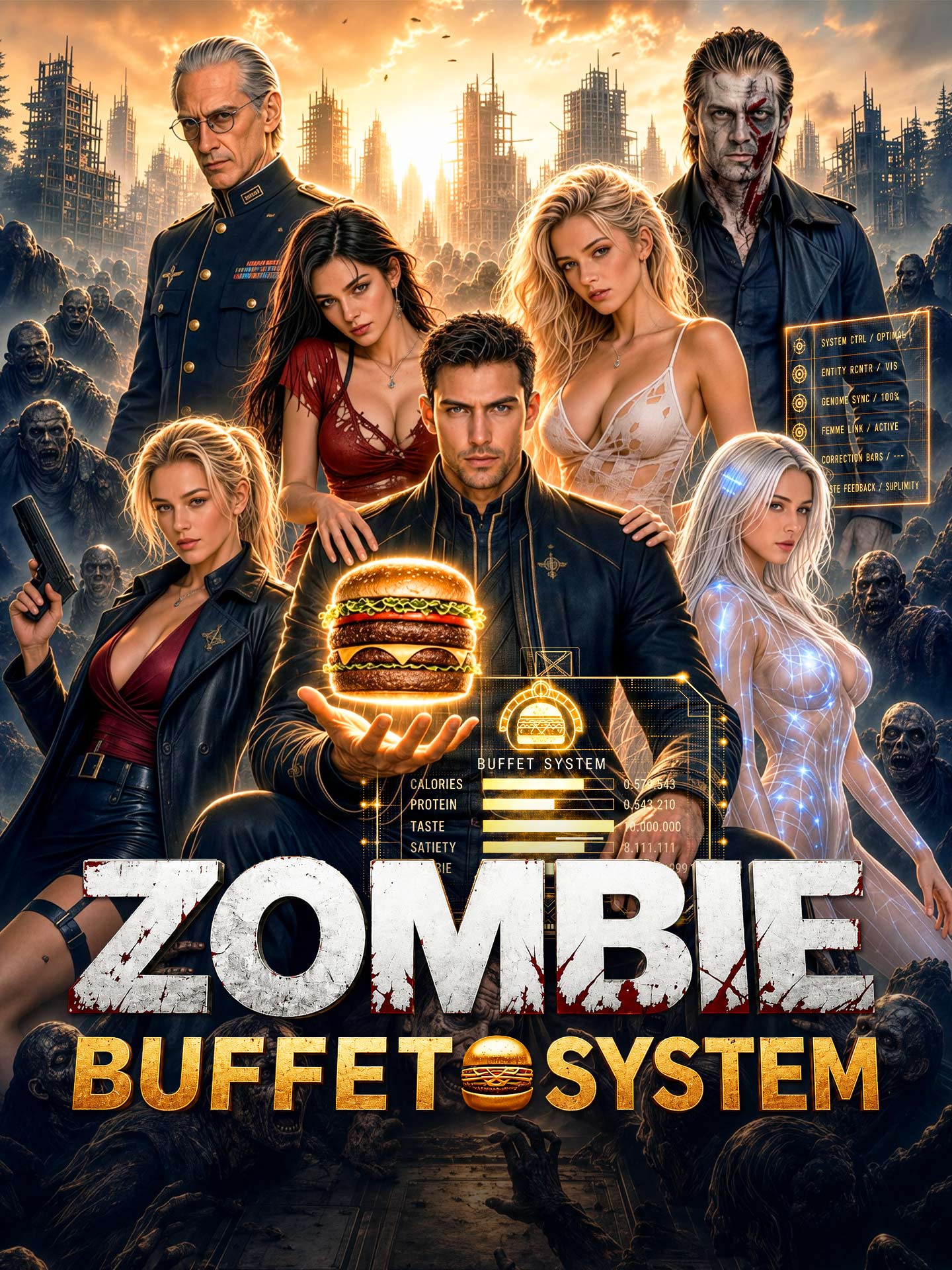 Poster The Zombie Buffet System