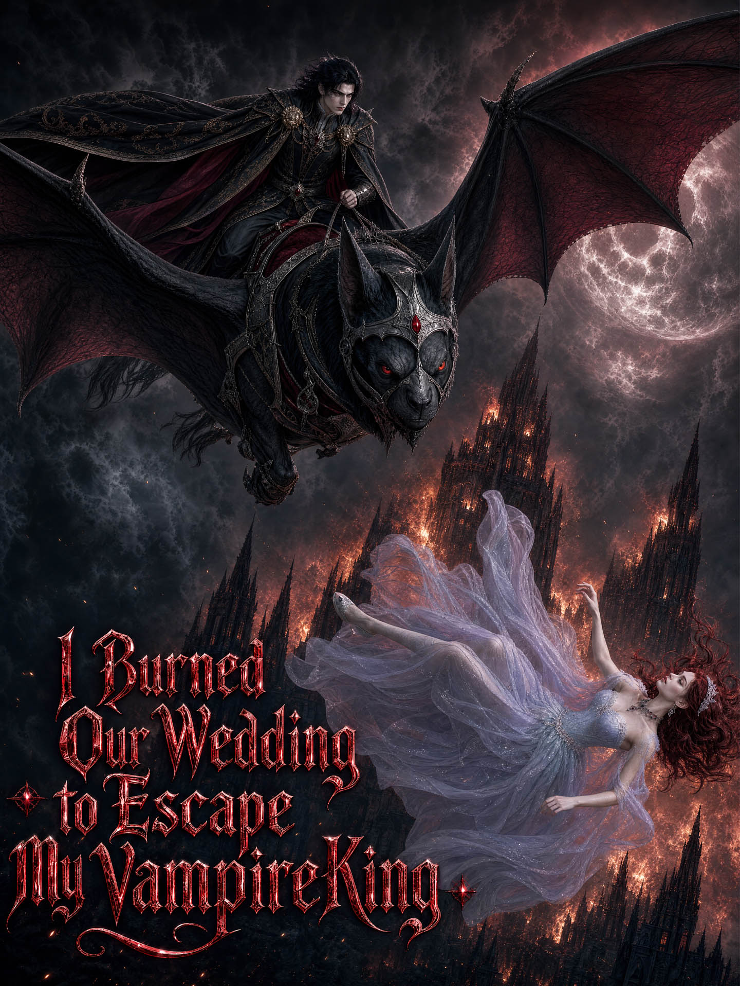 I Burned Our Wedding to Escape My Vampire King