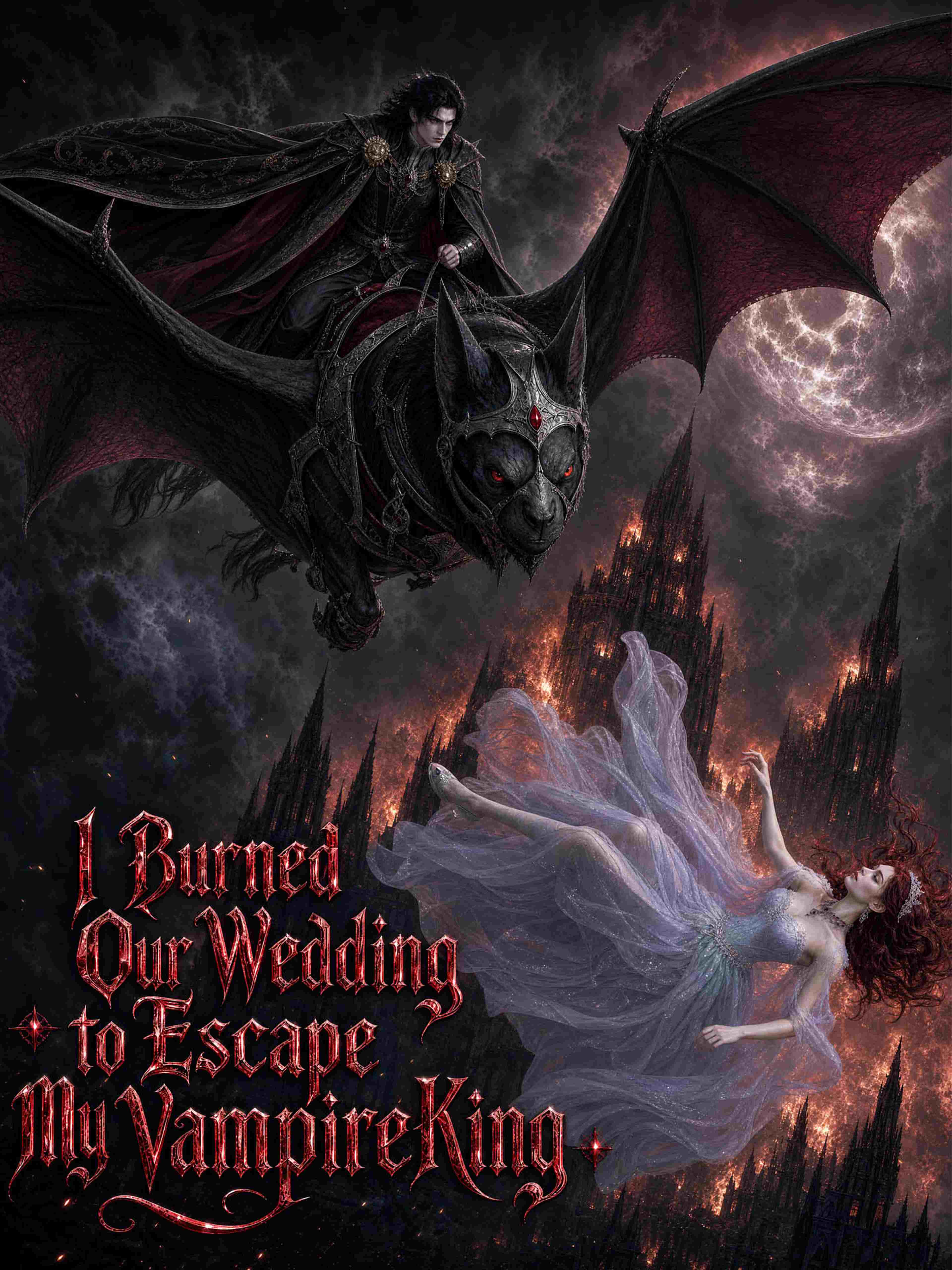 I Burned Our Wedding to Escape My Vampire King