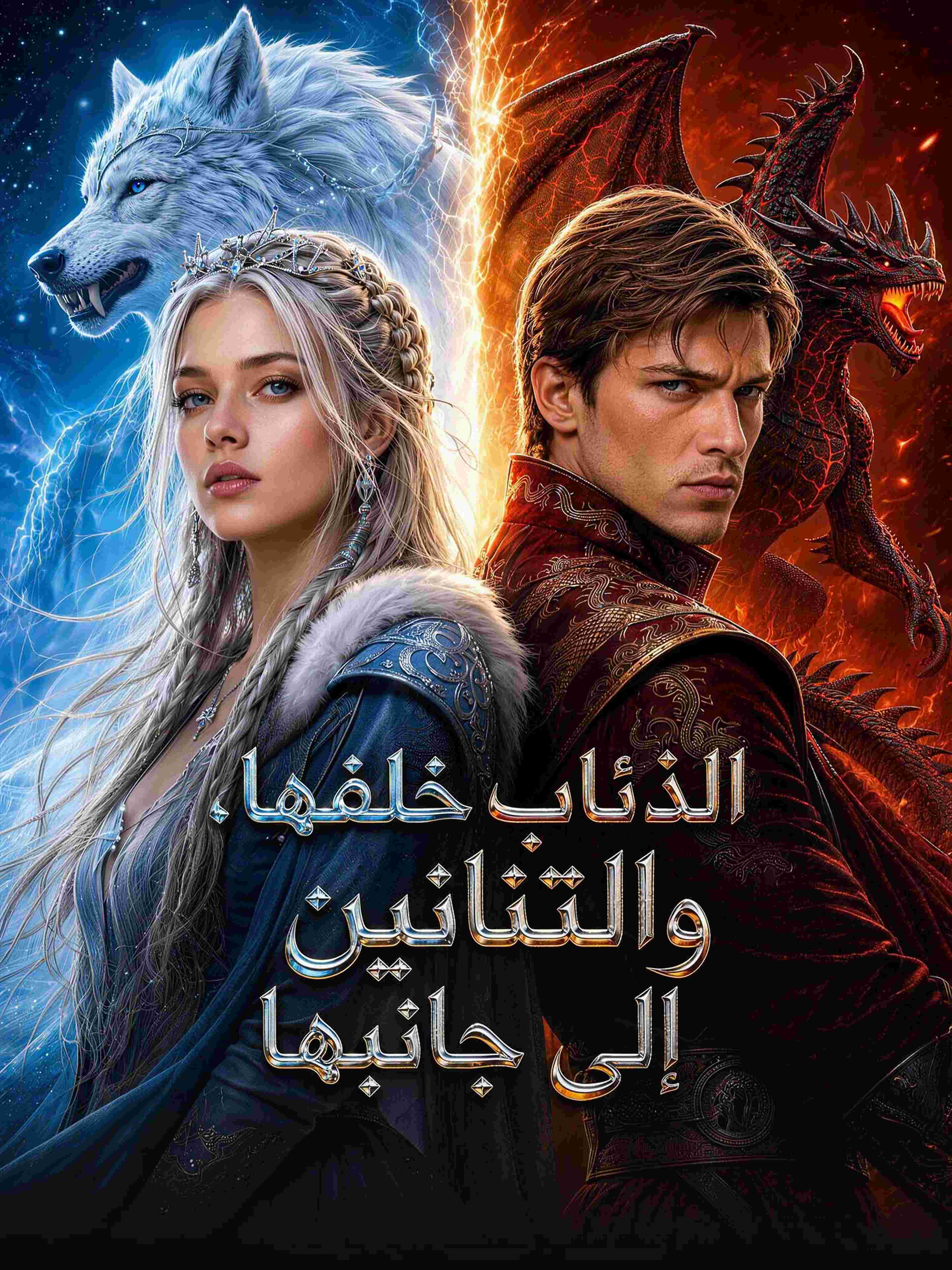 الذئاب خلفها، والتنانين إلى جانبها