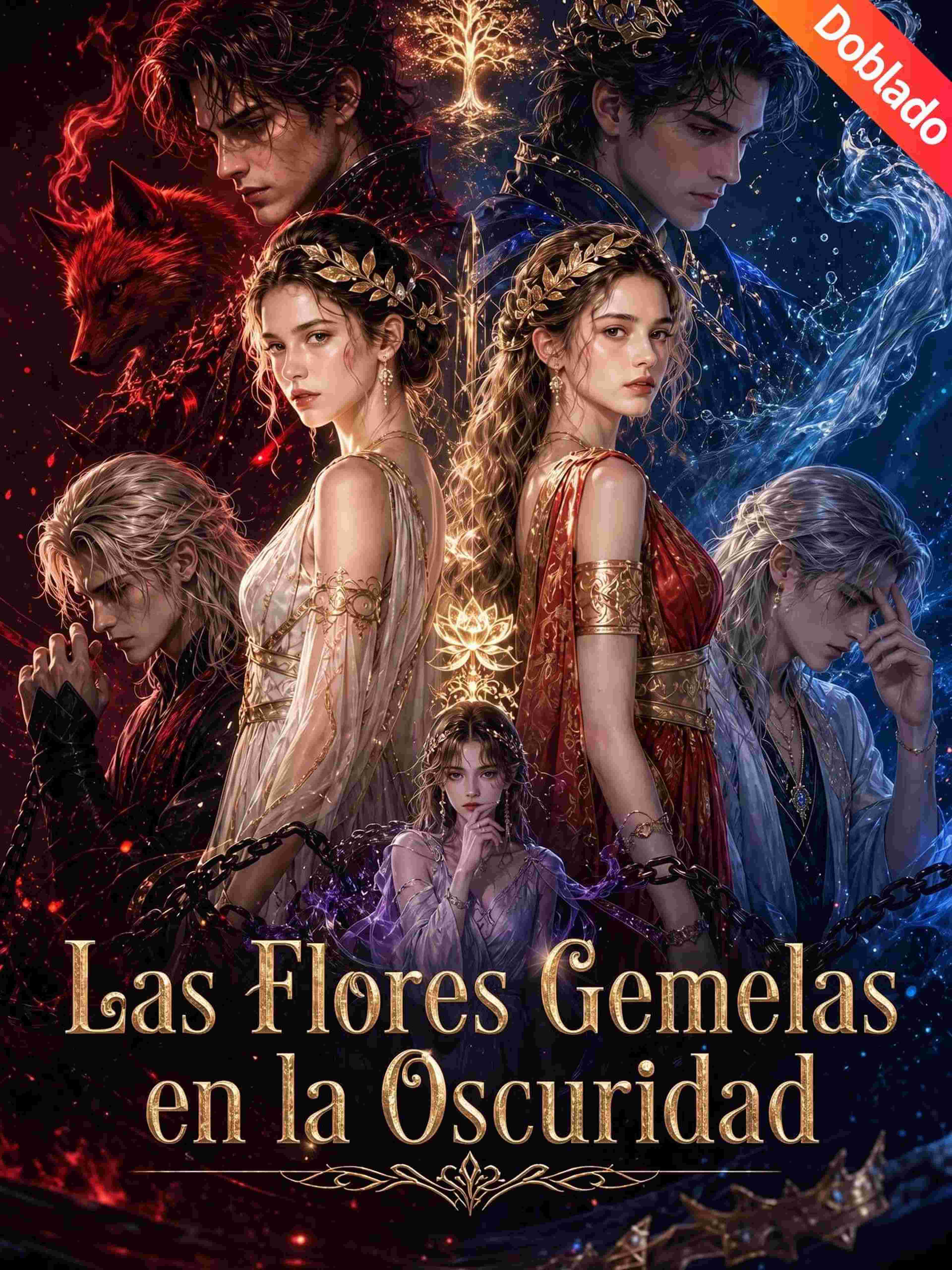 Las Flores Gemelas en la Oscuridad (Doblado)