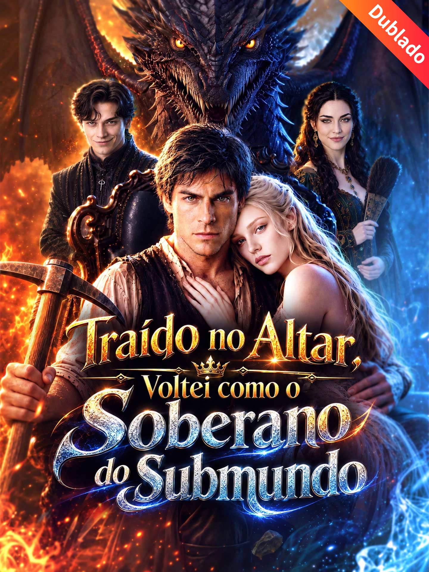 [Dublado]Traído no Altar, Voltei como o Soberano do Submundo