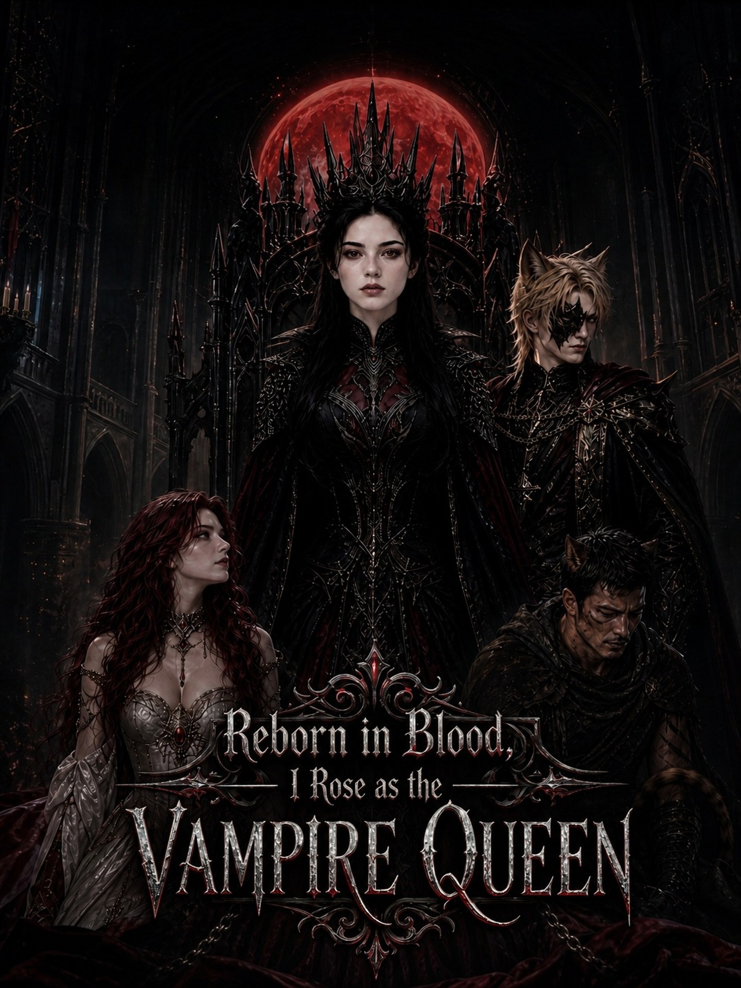 Reborn in Blood, I Rose as the Vampire Queen