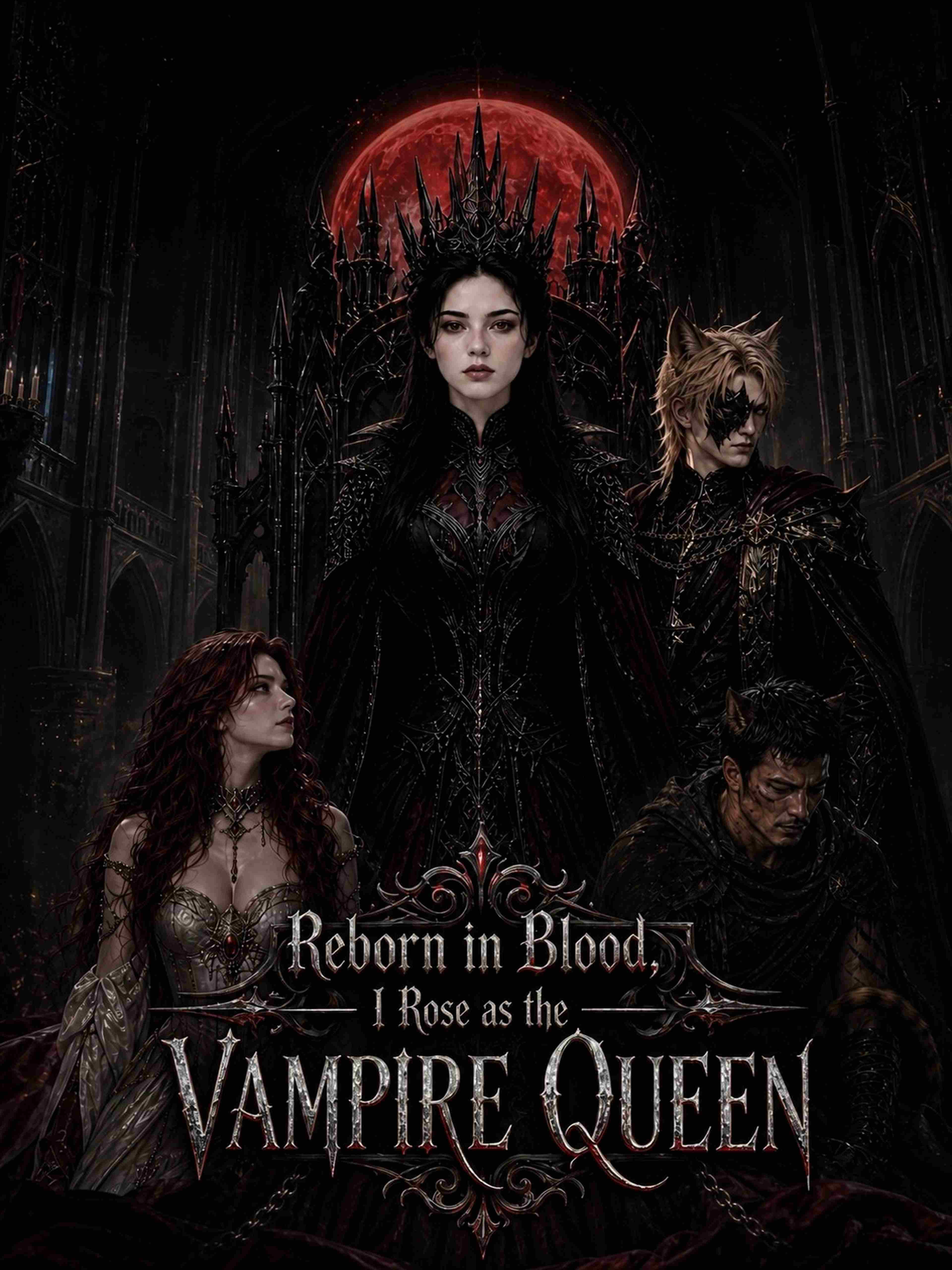 Reborn in Blood, I Rose as the Vampire Queen