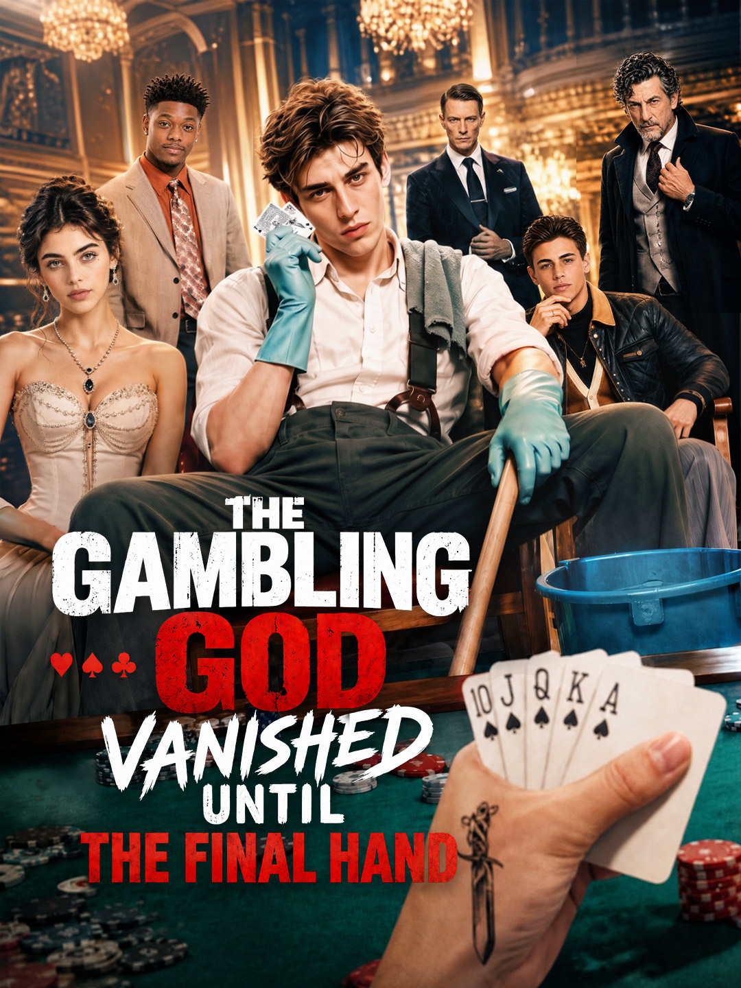 Poster The Gambling God Vanished Until the Final Hand