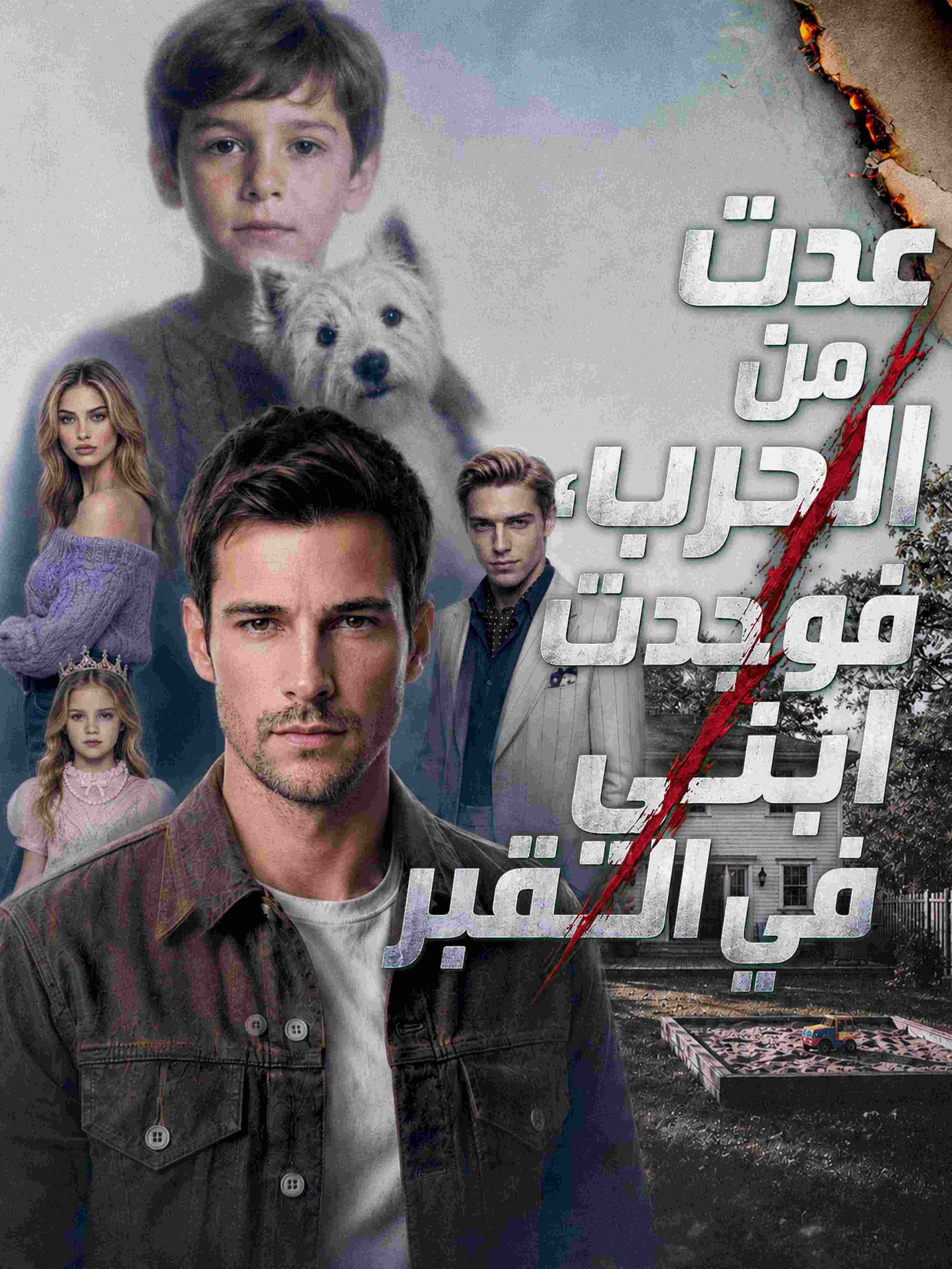 عدت من الحرب، فوجدت ابني في القبر