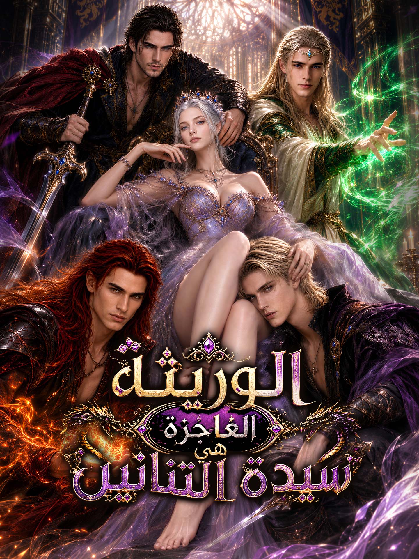الوريثة العاجزة هي سيدة التنانين