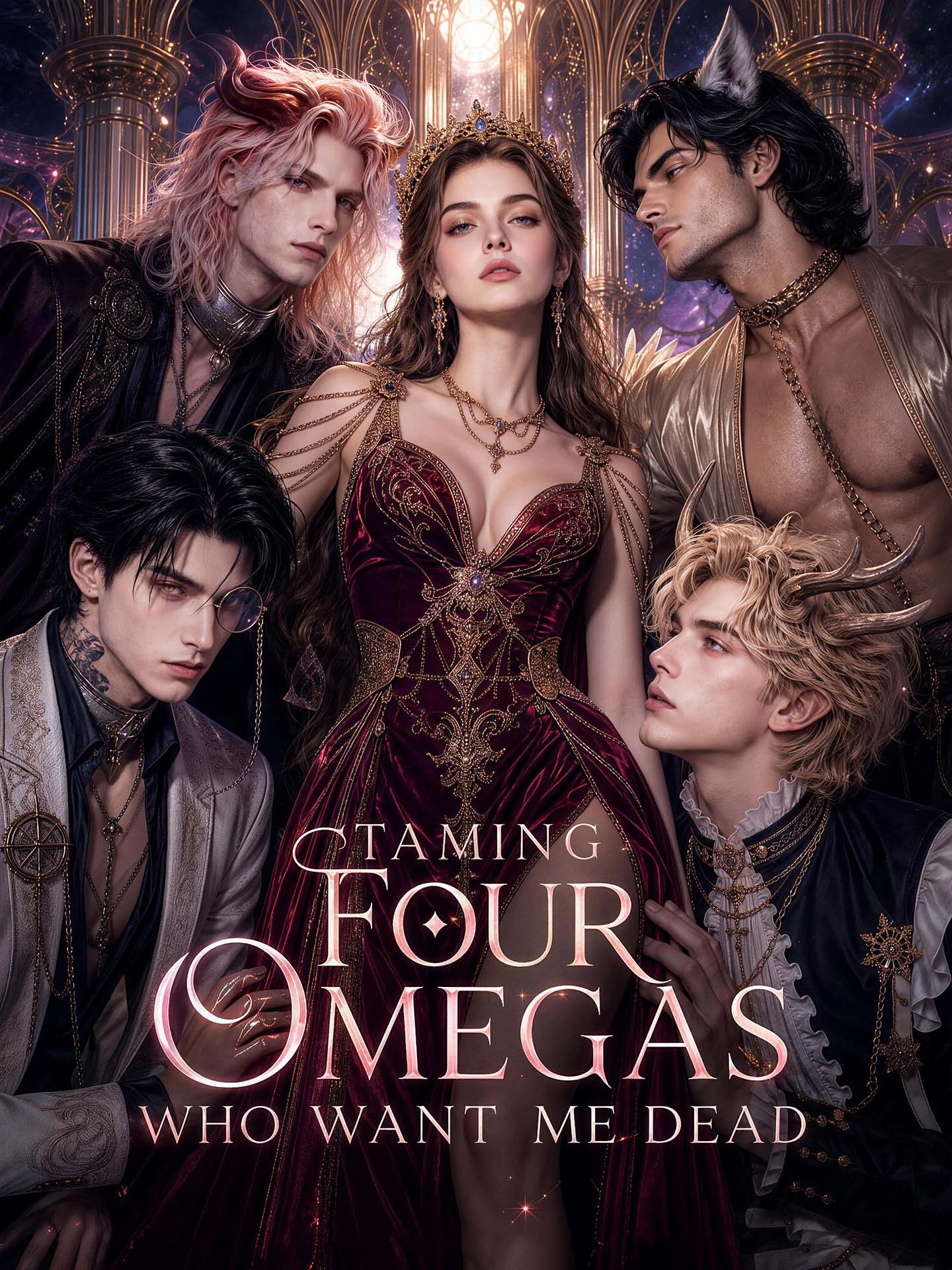 Taming Four Omegas Who Want Me Dead poster