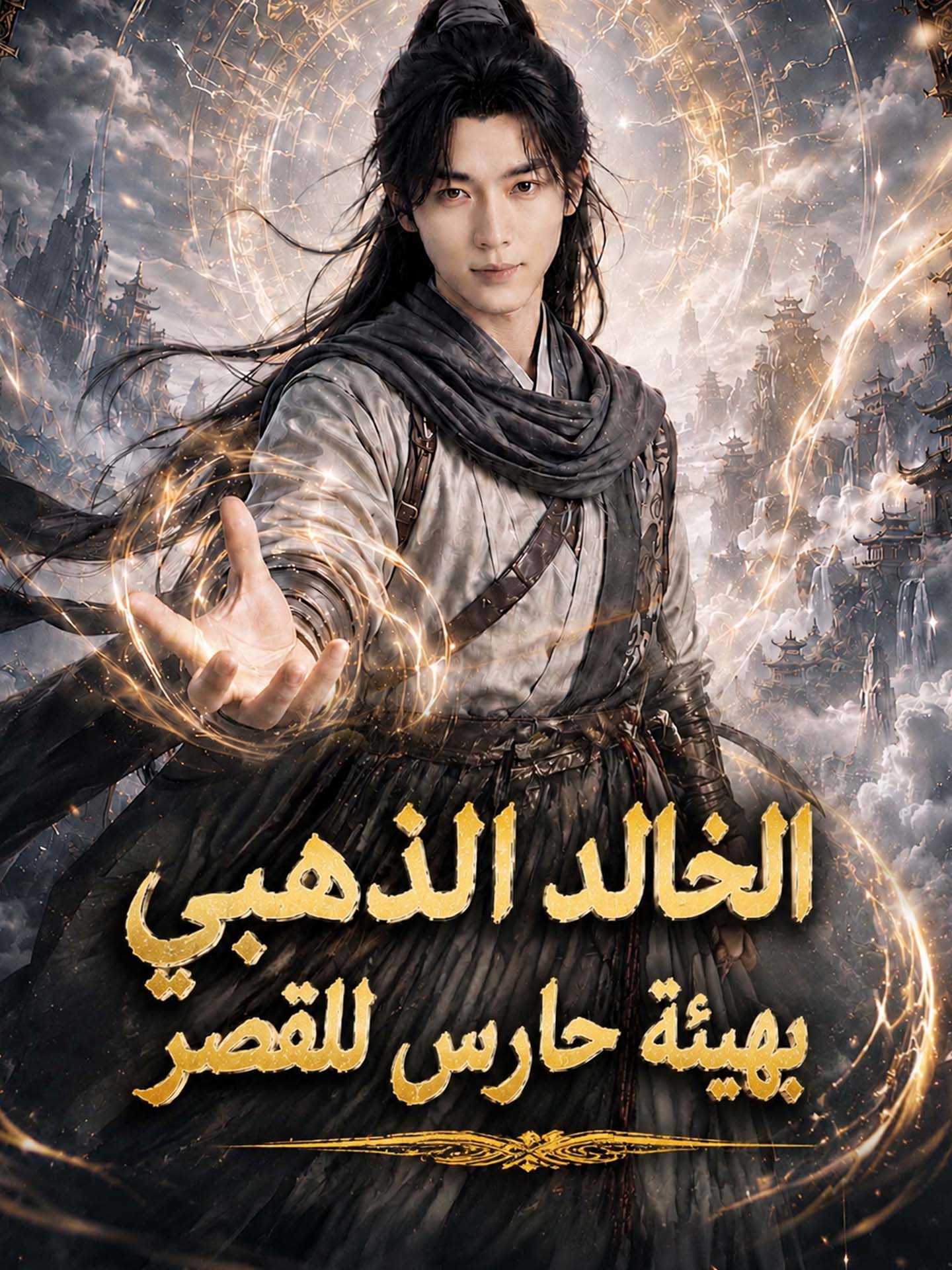 الخالد الذهبي بهيئة حارس للقصر