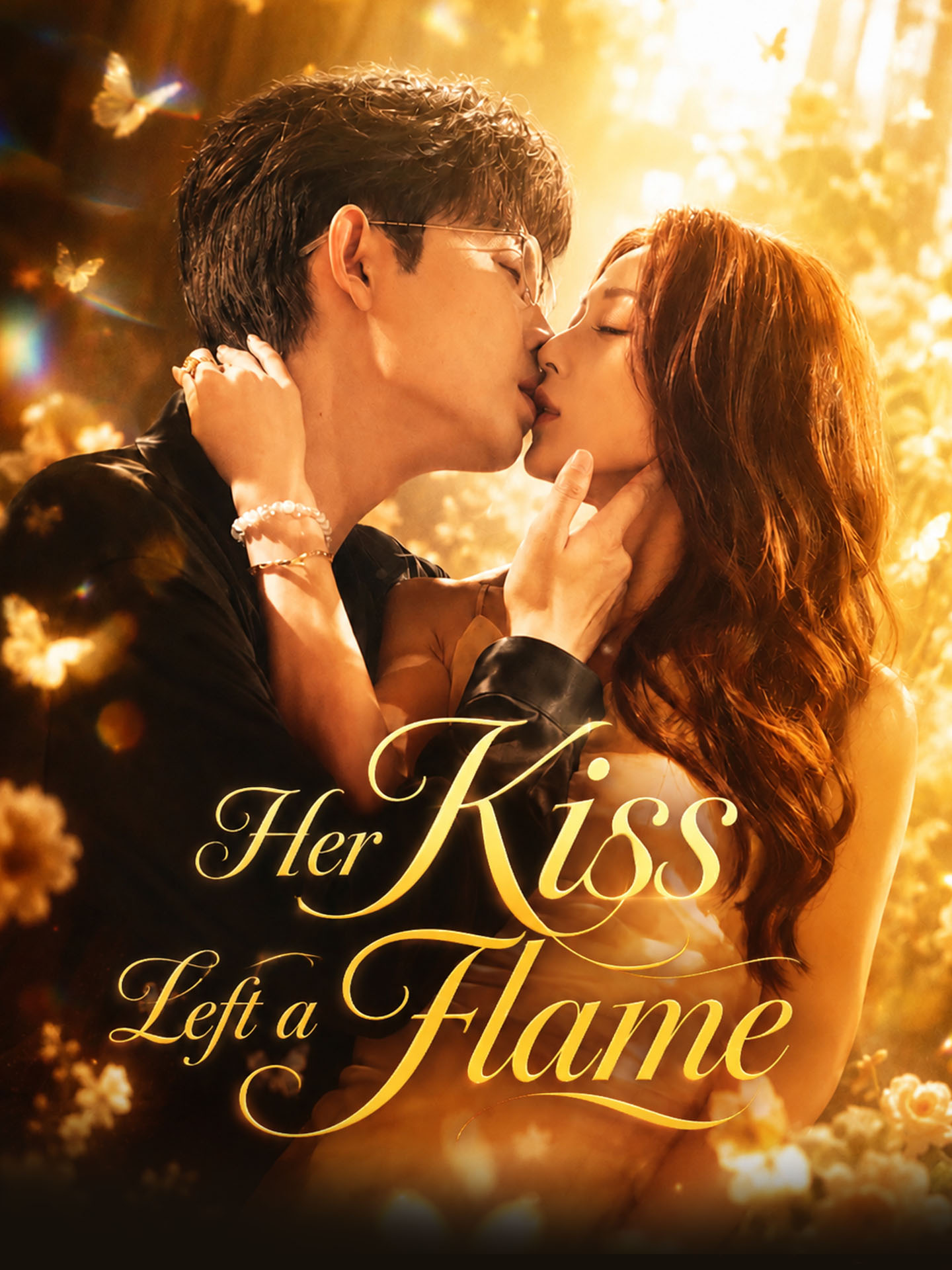 Her Kiss Left a Flame