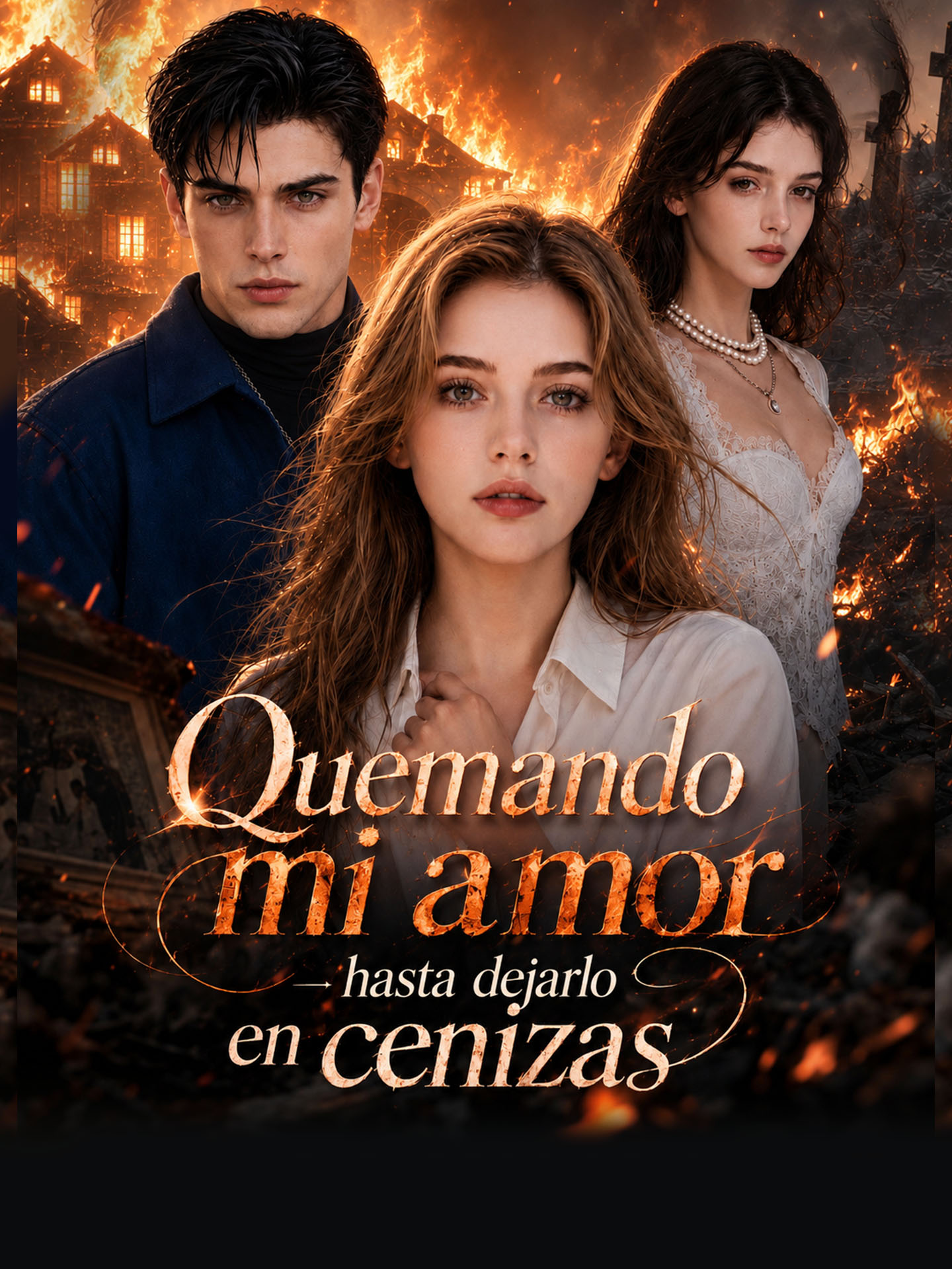 Quemando mi amor hasta dejarlo en cenizas