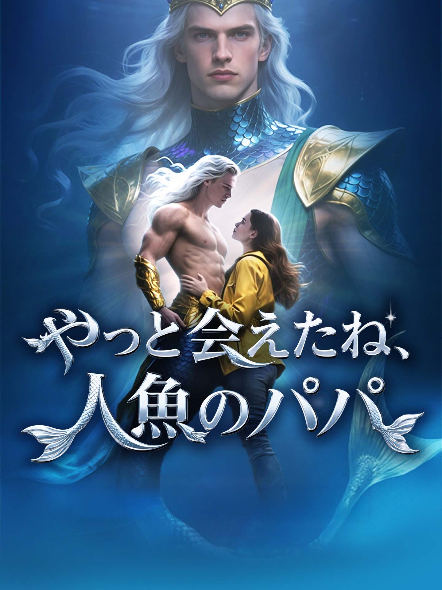 やっと会えたね、人魚のパパ