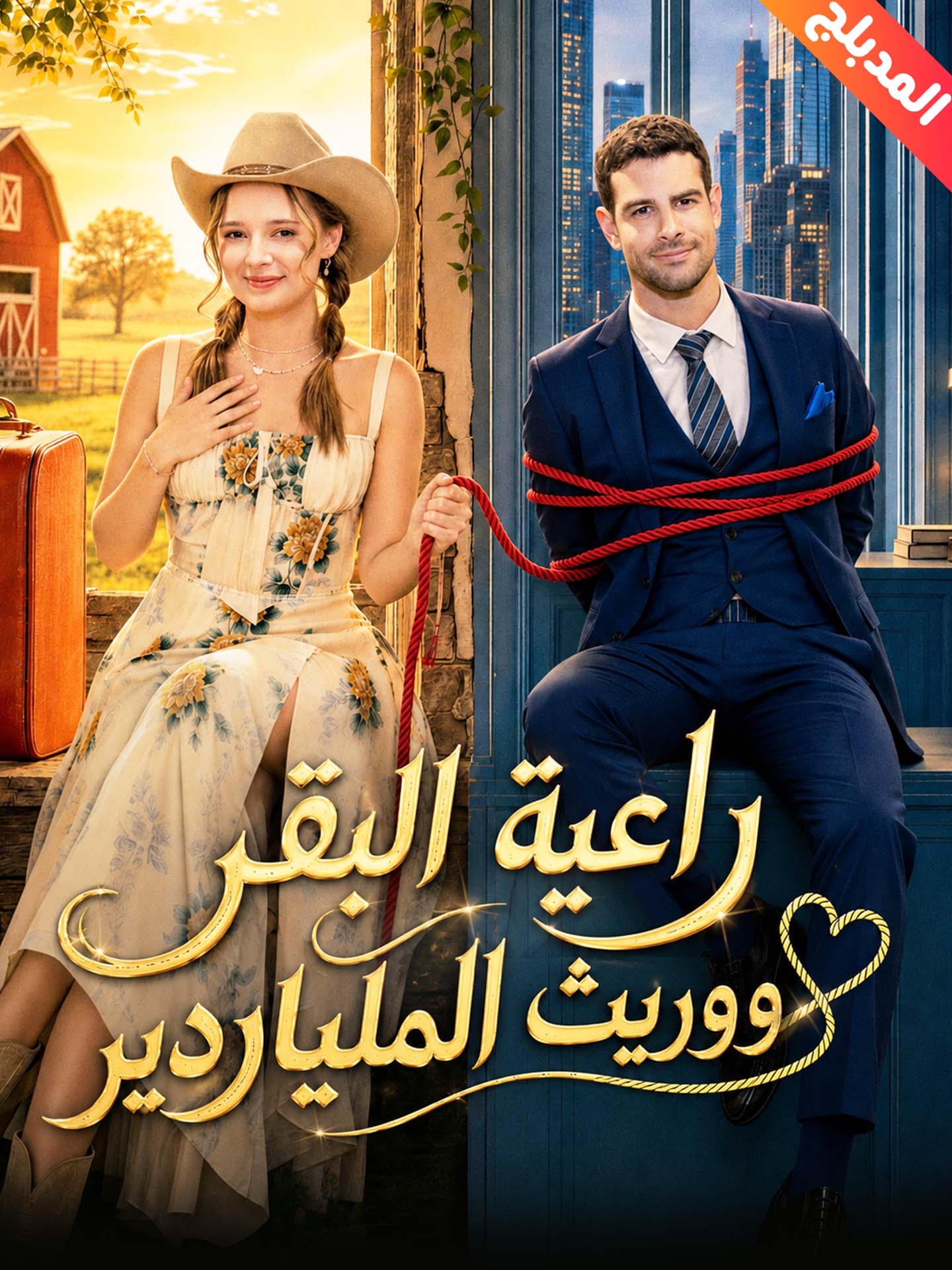 المدبلج-راعية البقر ووريث الملياردير