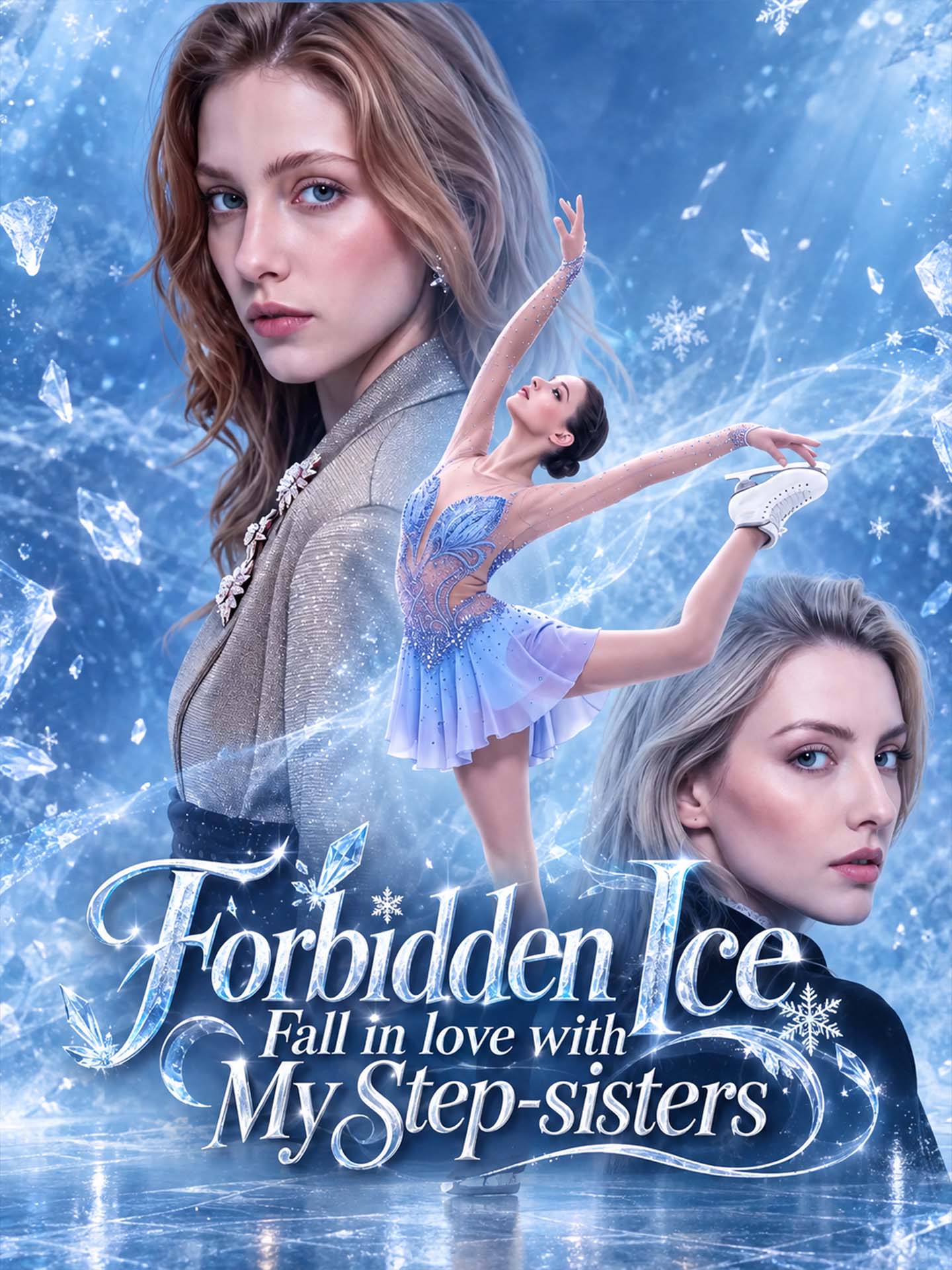 Forbidden Ice: Fall in love with My Step-sisters