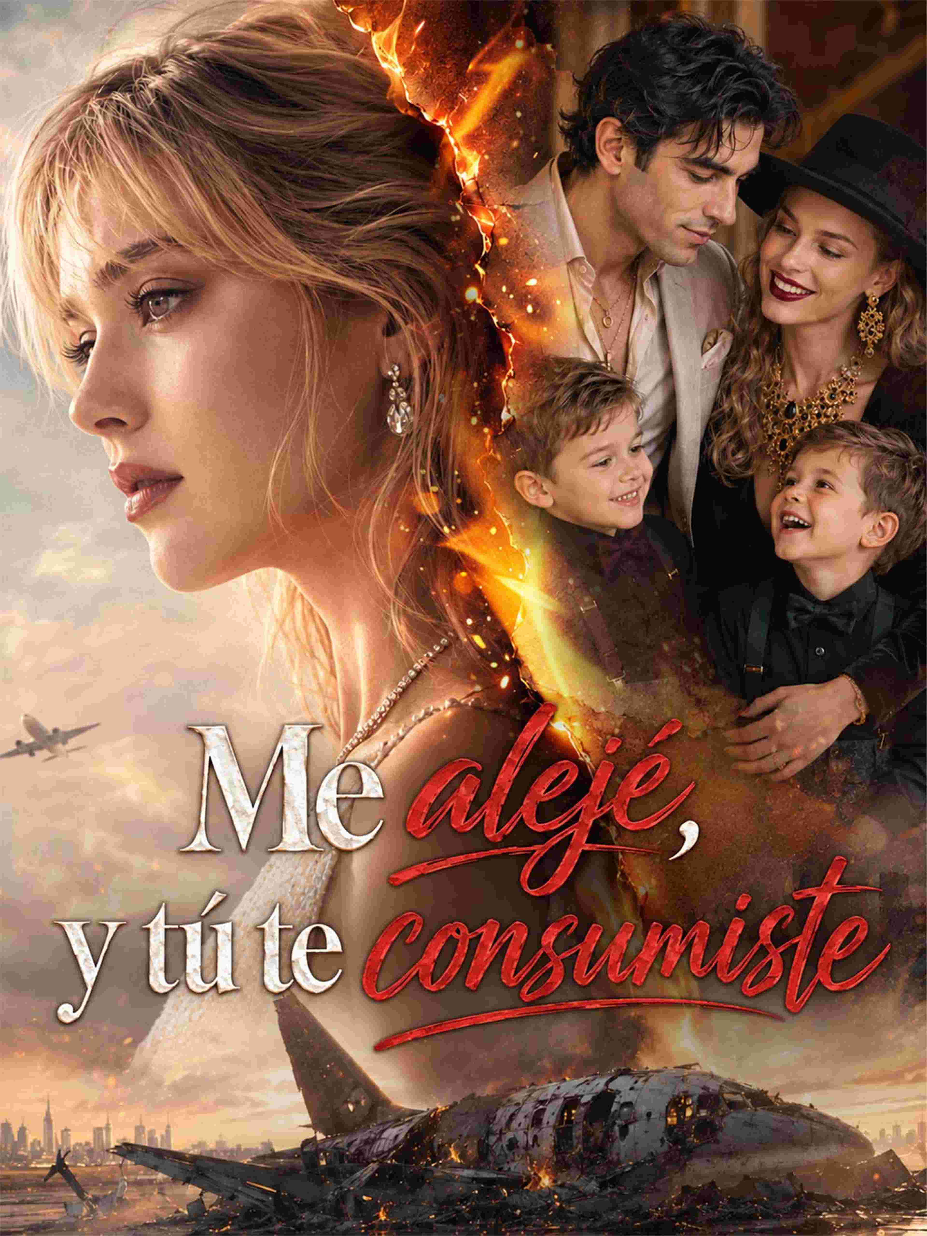 Me alejé, y tú te consumiste