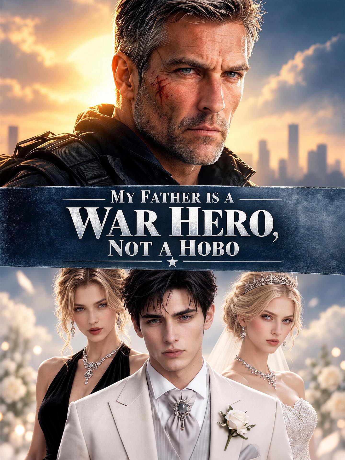 Poster My Father Is A War Hero, Not A Hobo
